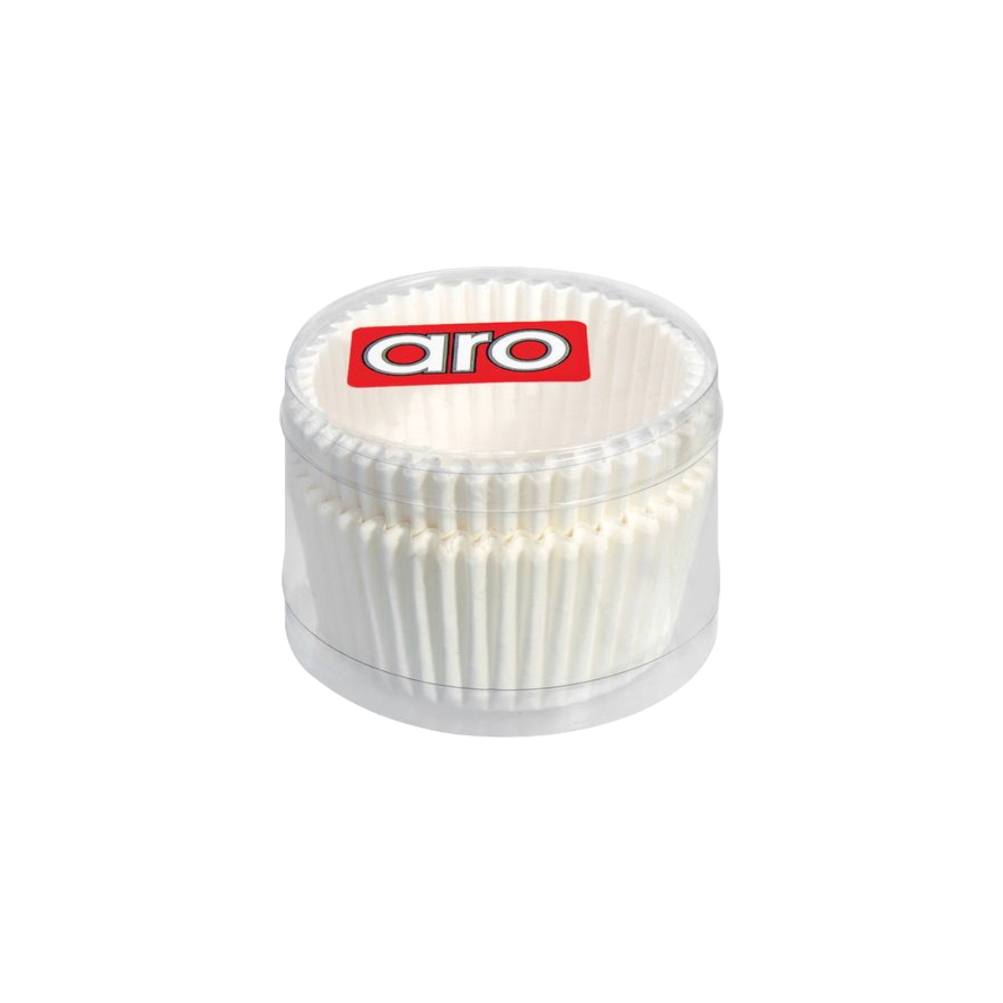 Aro Muffin Cupcake Cups Jumbo White 50pack