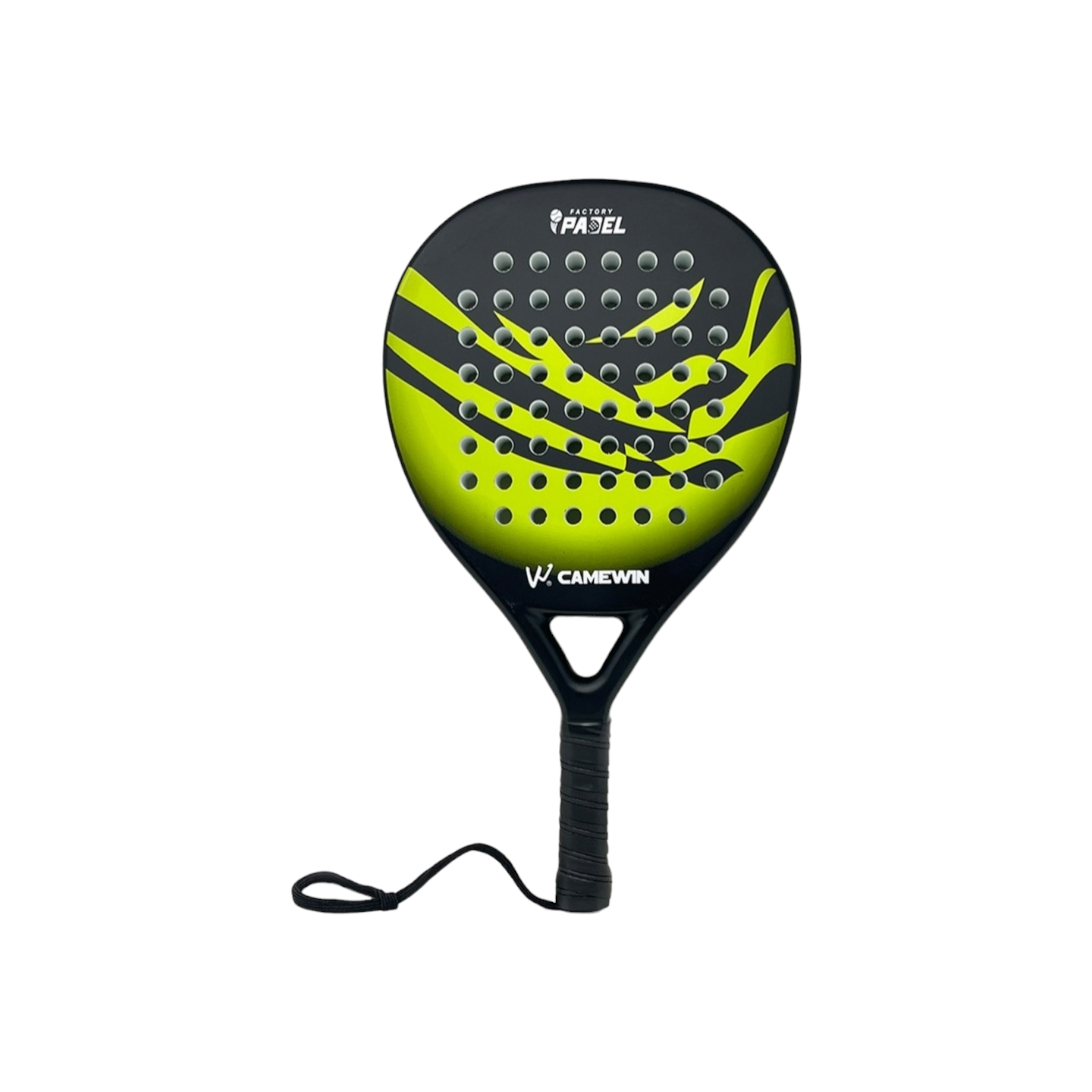 Camewin Padel Racket 100% Carbon Fiber with Bag