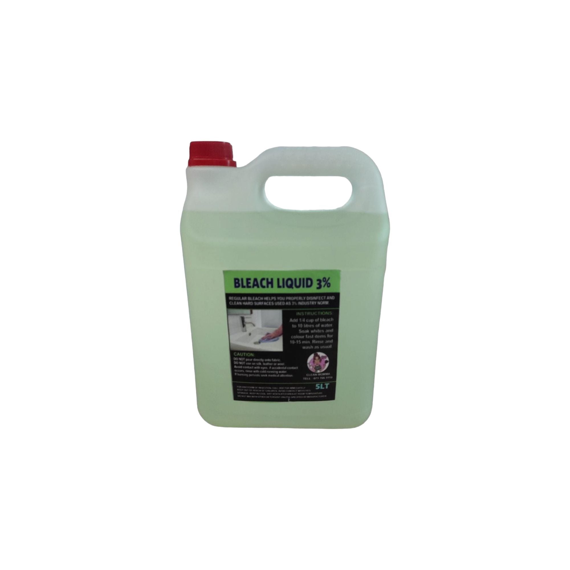 Industrial Bleach Cleaning Liquid 5L