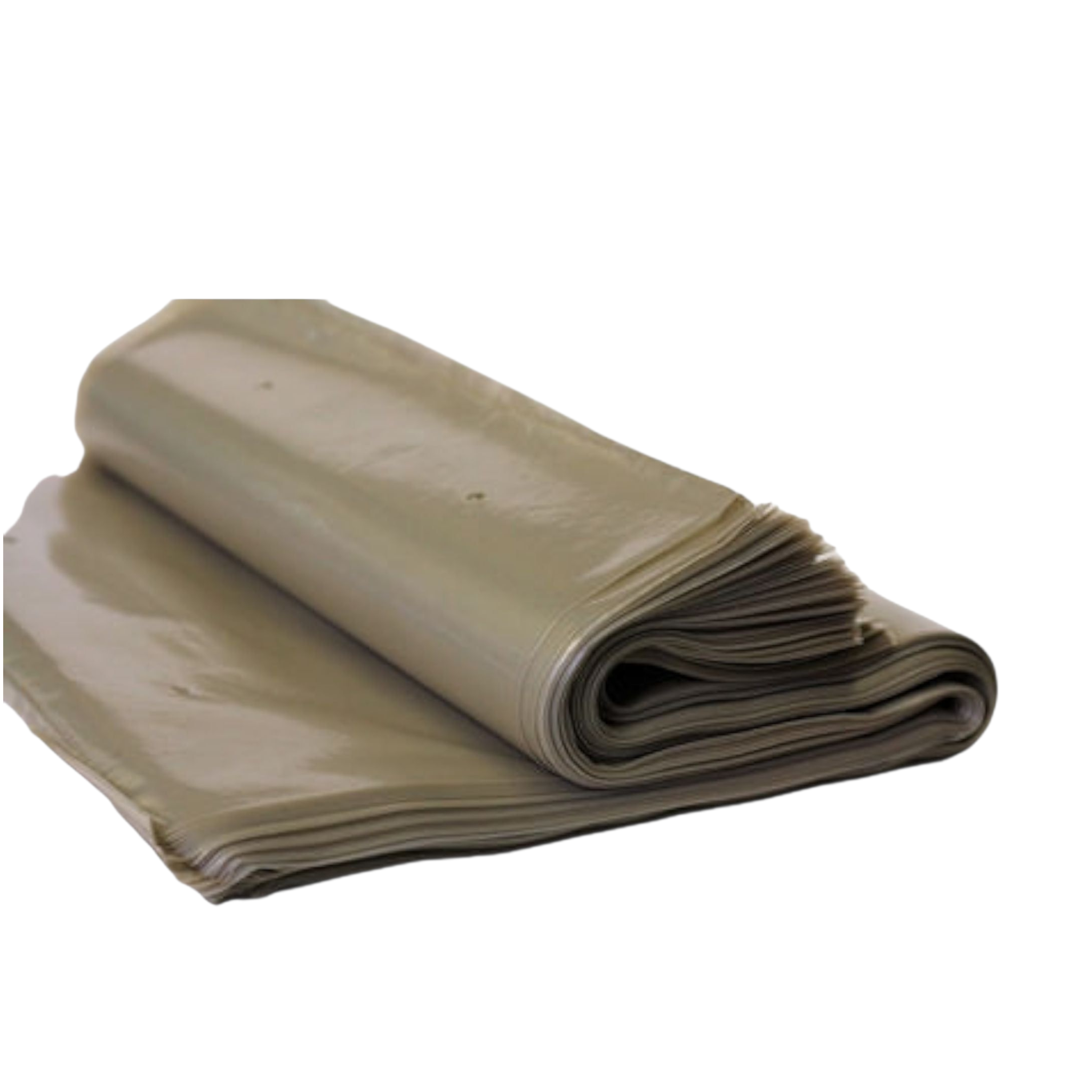 210L Smokey Refuse Bags 1200x1300mm 40microns LDPE Recycled Smokey 20pack