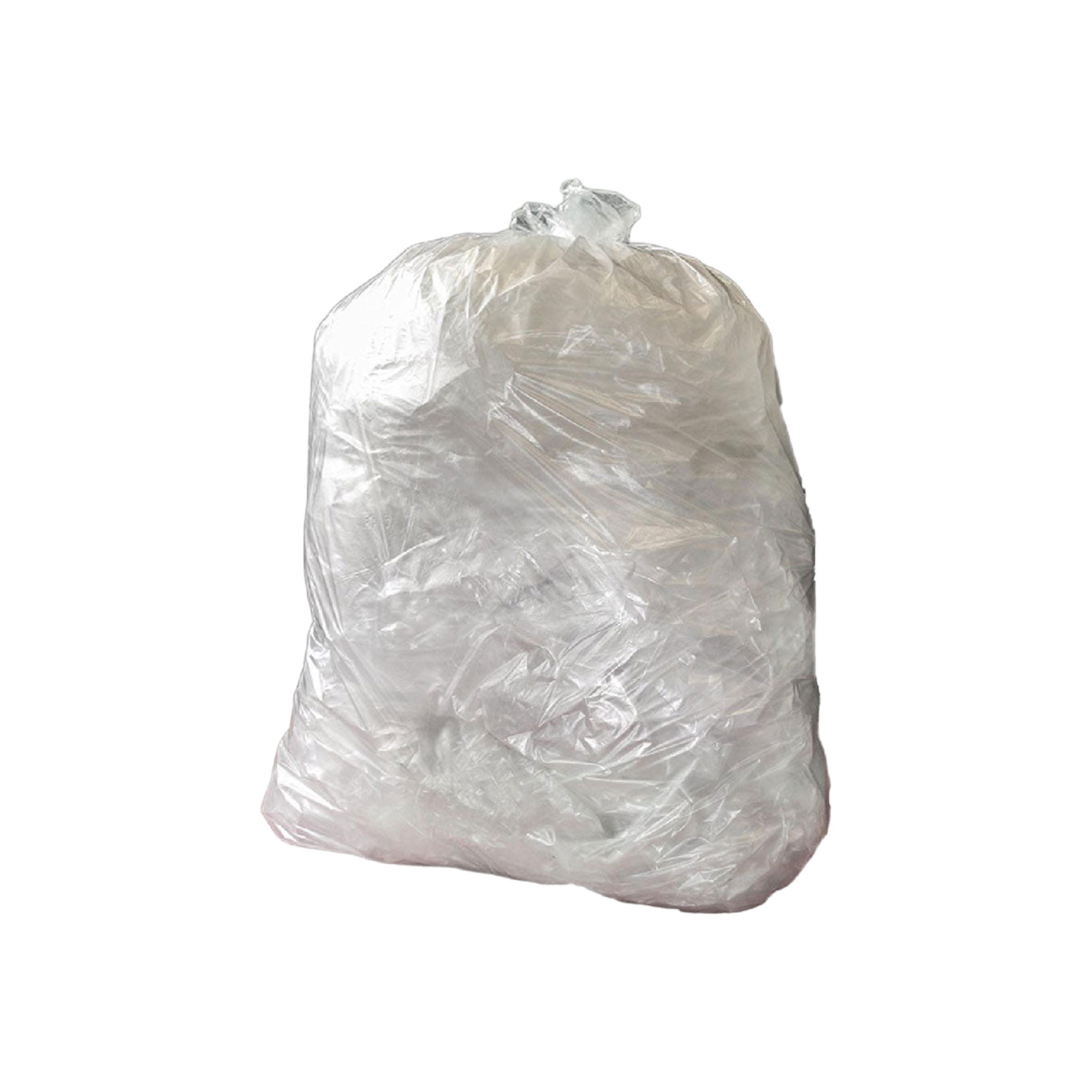 Plastic Bin Liner Bags Frosted Medium 56x60cm 15microns 50pack