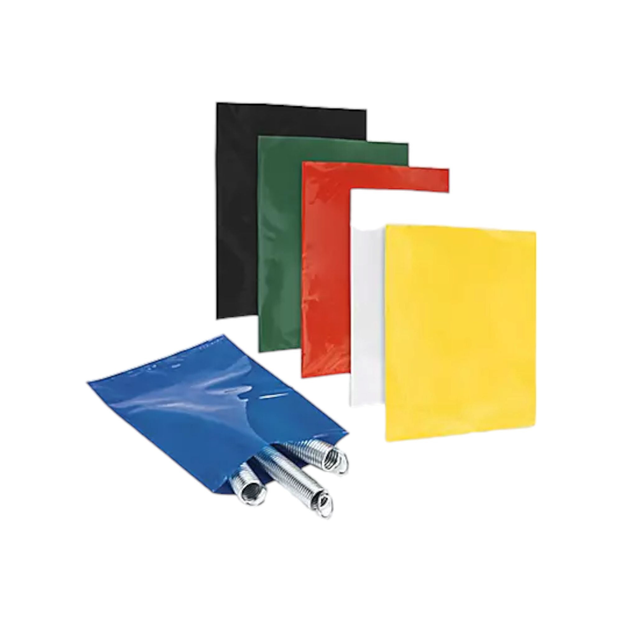 Plastic LDPE Merchandising Colour Bags 18x23cm 30mic 250Pack