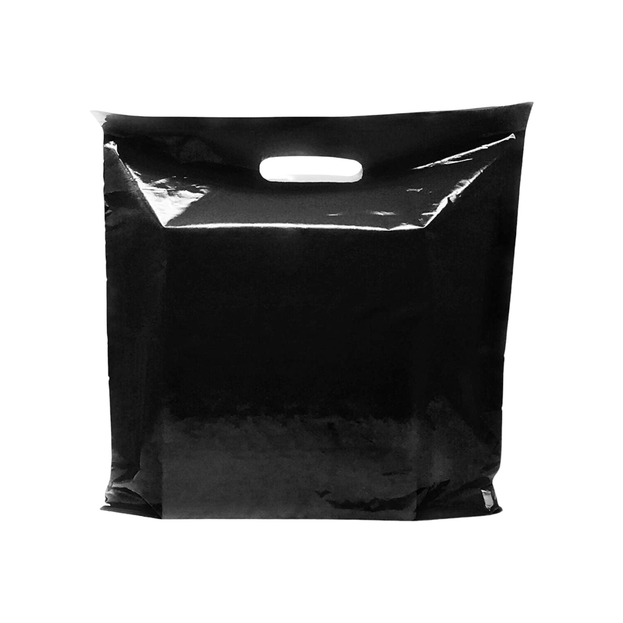 Plastic Boutique Bags 450+200x550mm 100mic 100pack