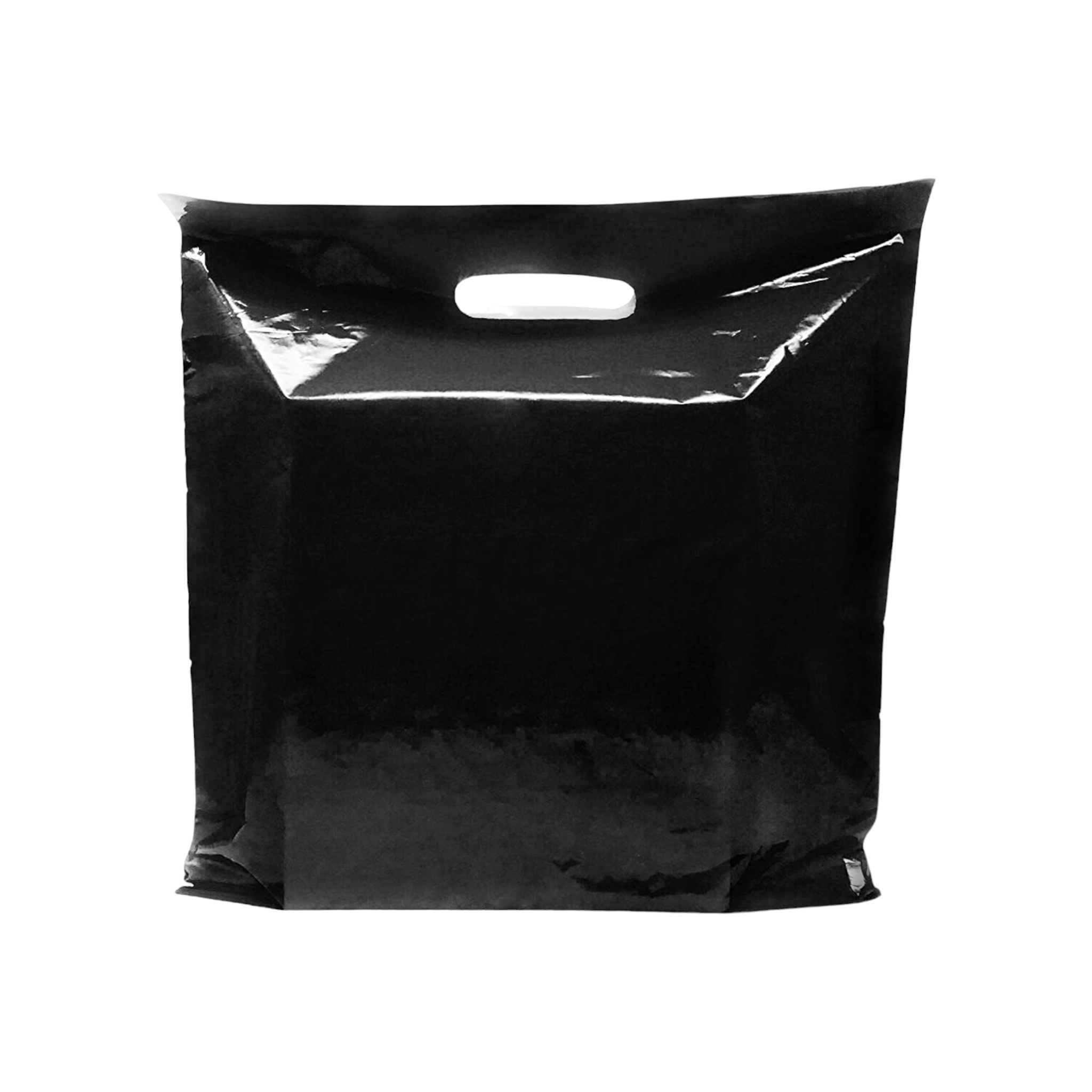 Plastic Boutique Bags 250+100x350mm 75microns 100pack