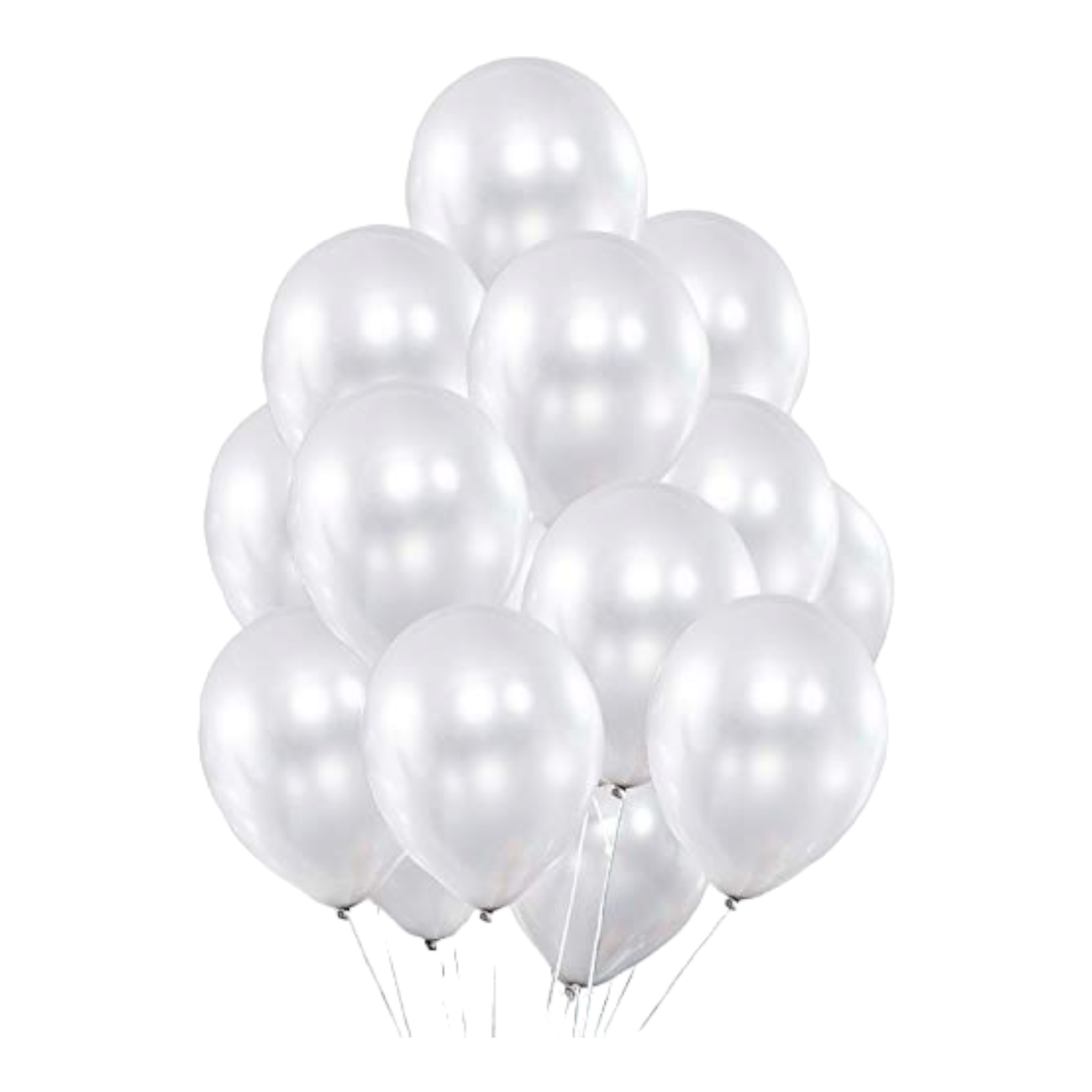 Latex Metallic Party Balloons ±30cm 12inch 6pack