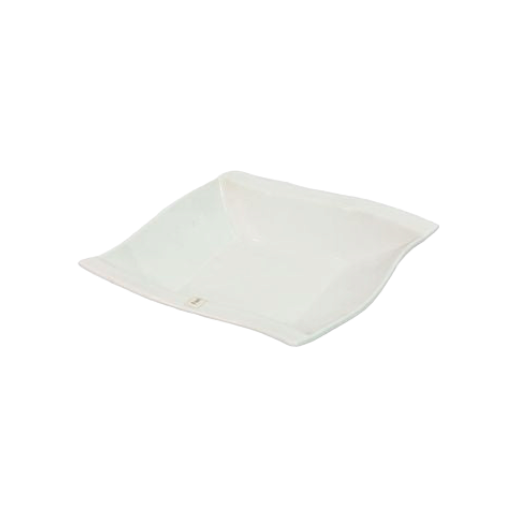 Dinner Plate Wave Square 8 inch
