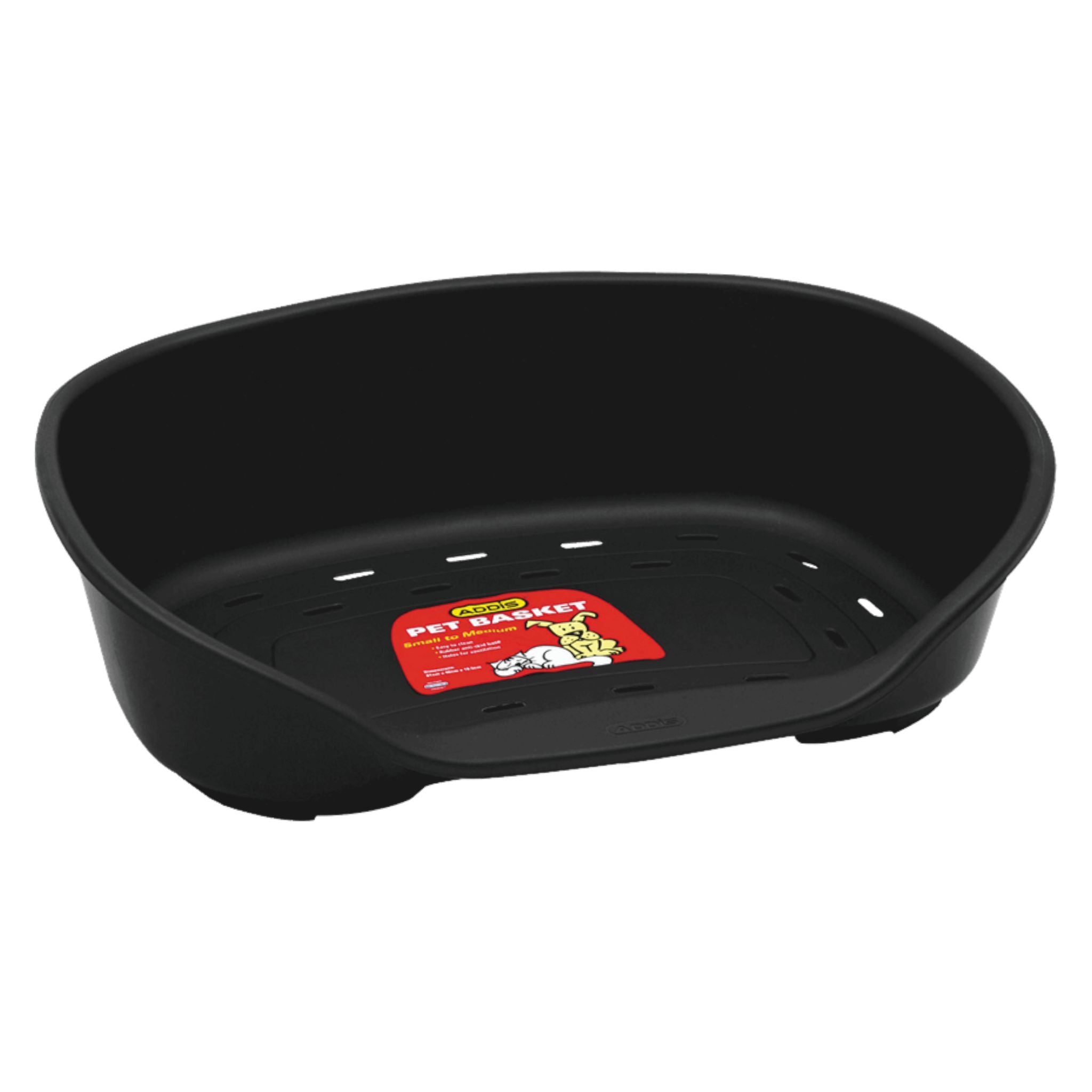 Addis Pet Basket Large Black 8975BK