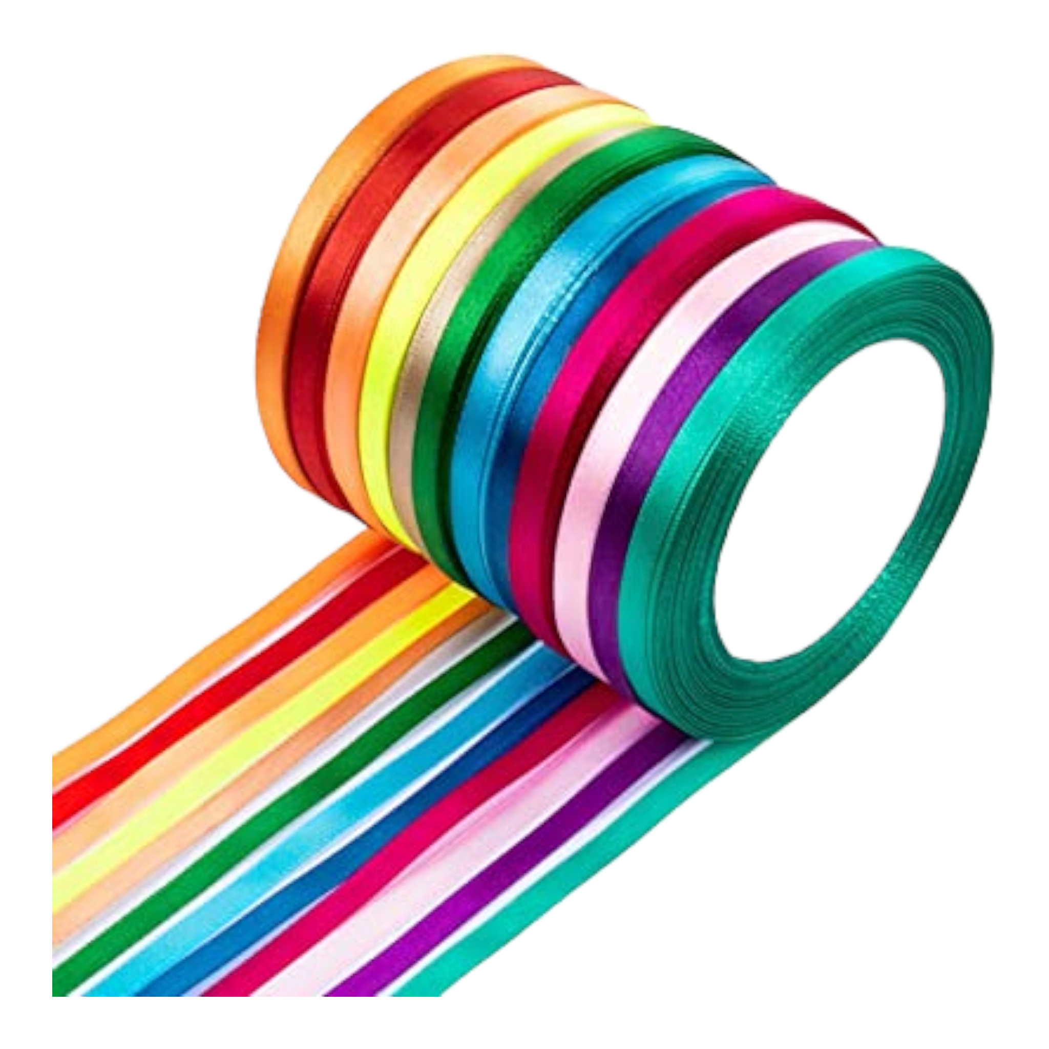 Fabric Colour Ribbon 0.5cmx25m