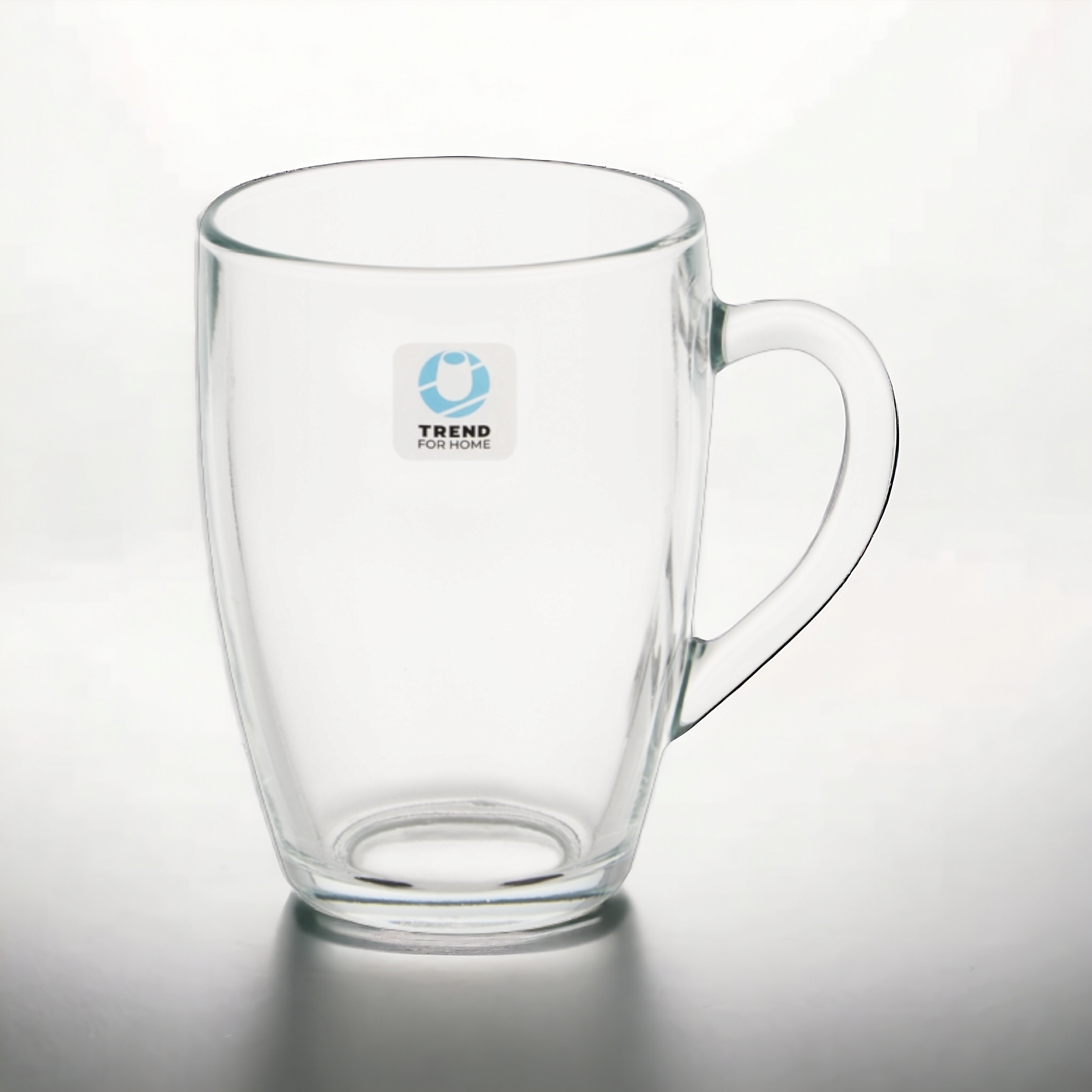 Trend Lava Glass Coffee Mug 375ml