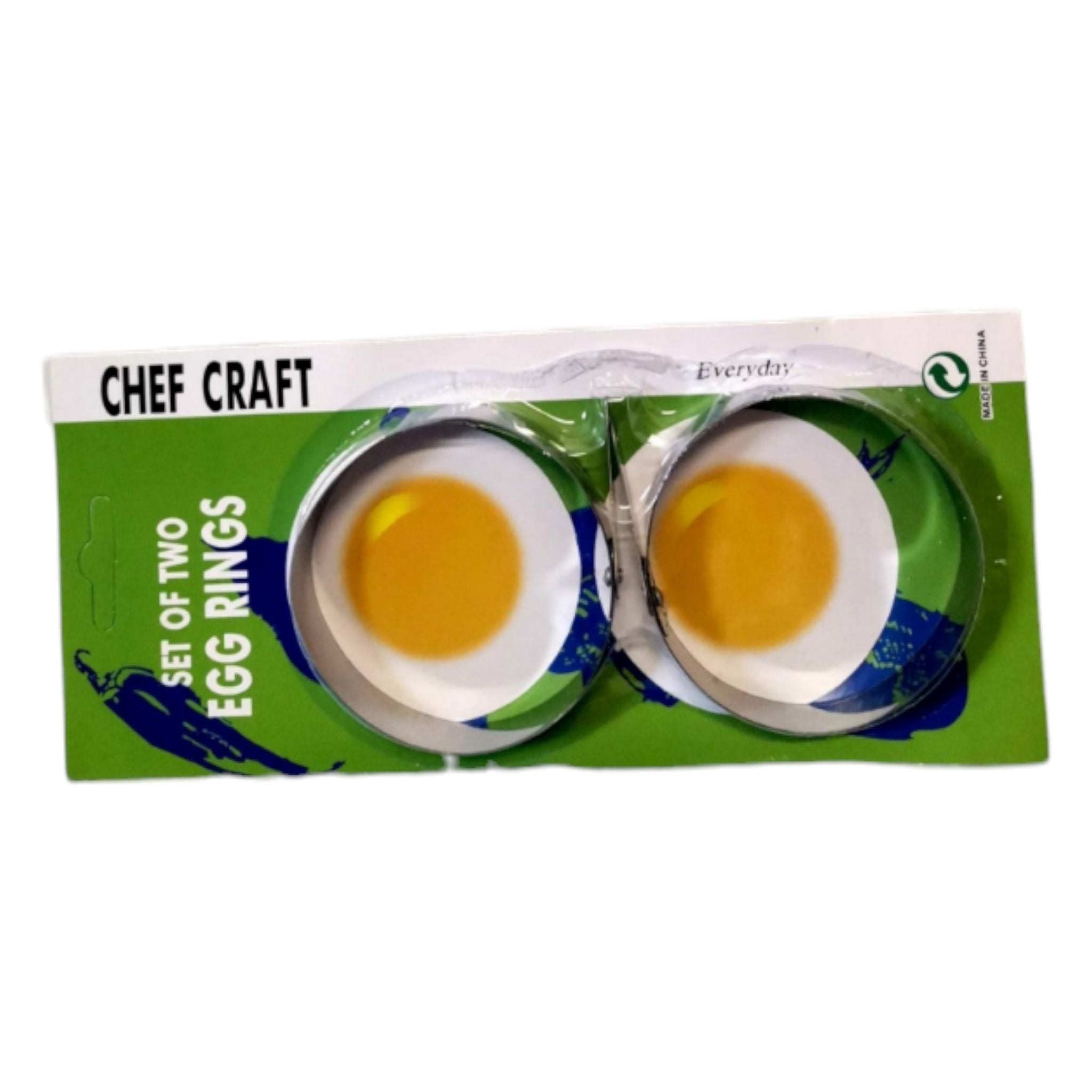 Egg Ring Stainless Steel 2pc