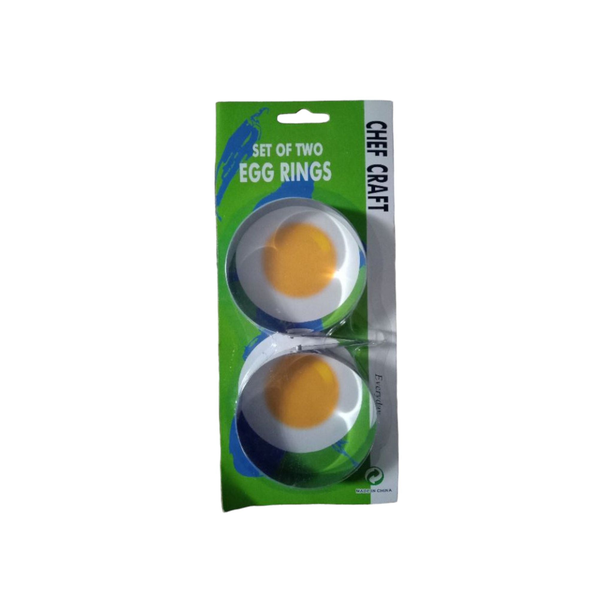 Egg Ring Stainless Steel 2pc