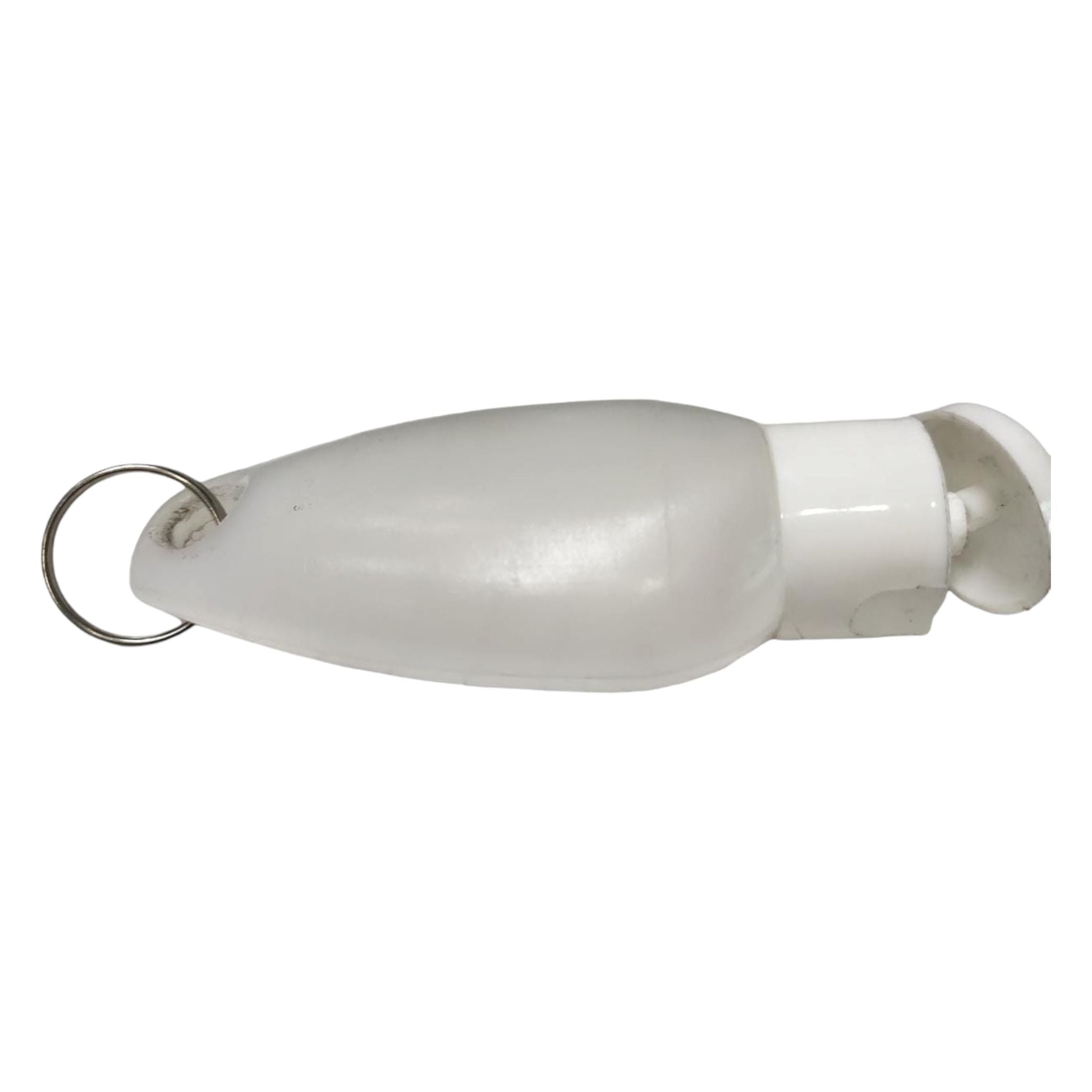 100ml HDPE Plastic Travel Flip Top Bottle with Key Ring