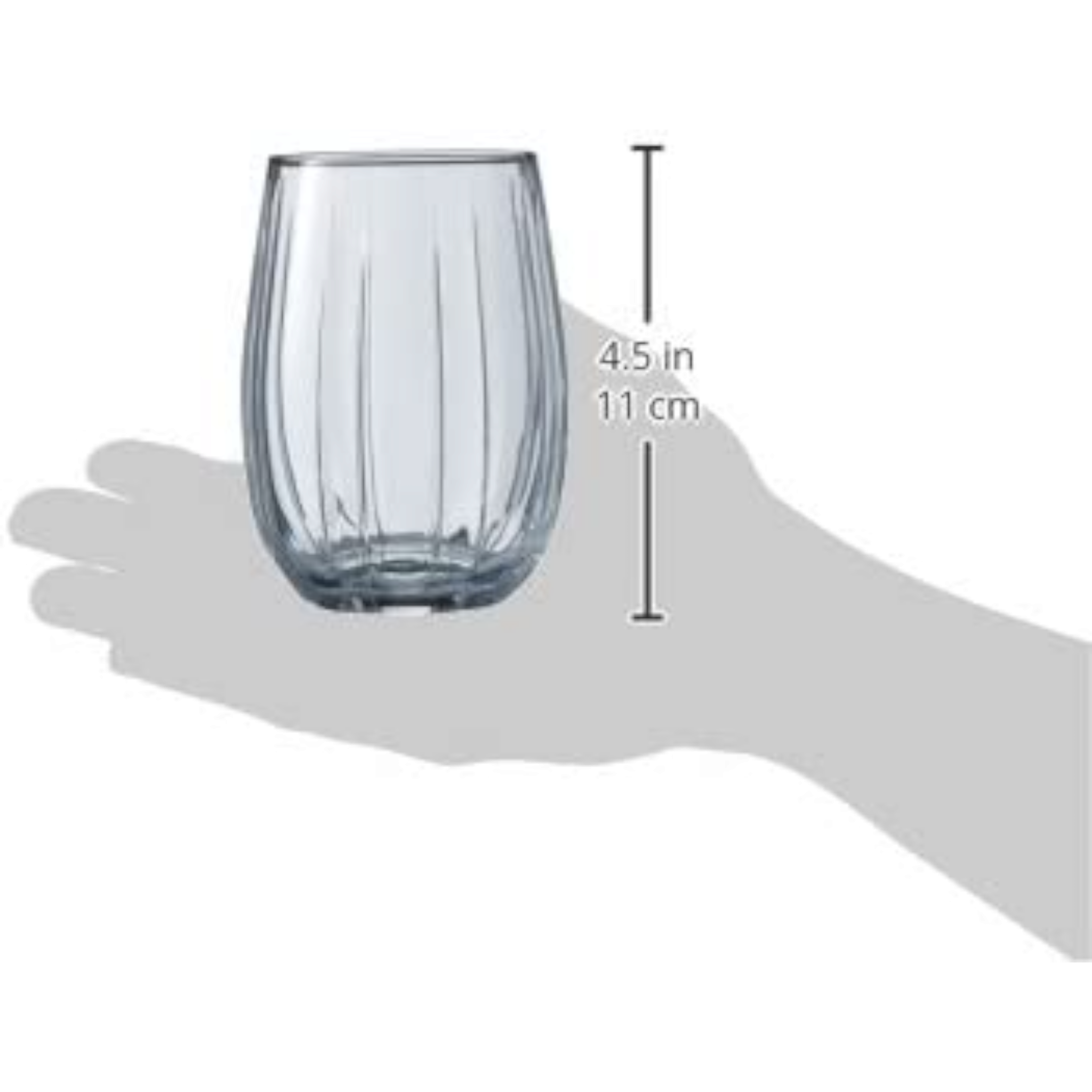 Pasabahce Linka Hiball Glass Tumbler 380ml 6pack 23633