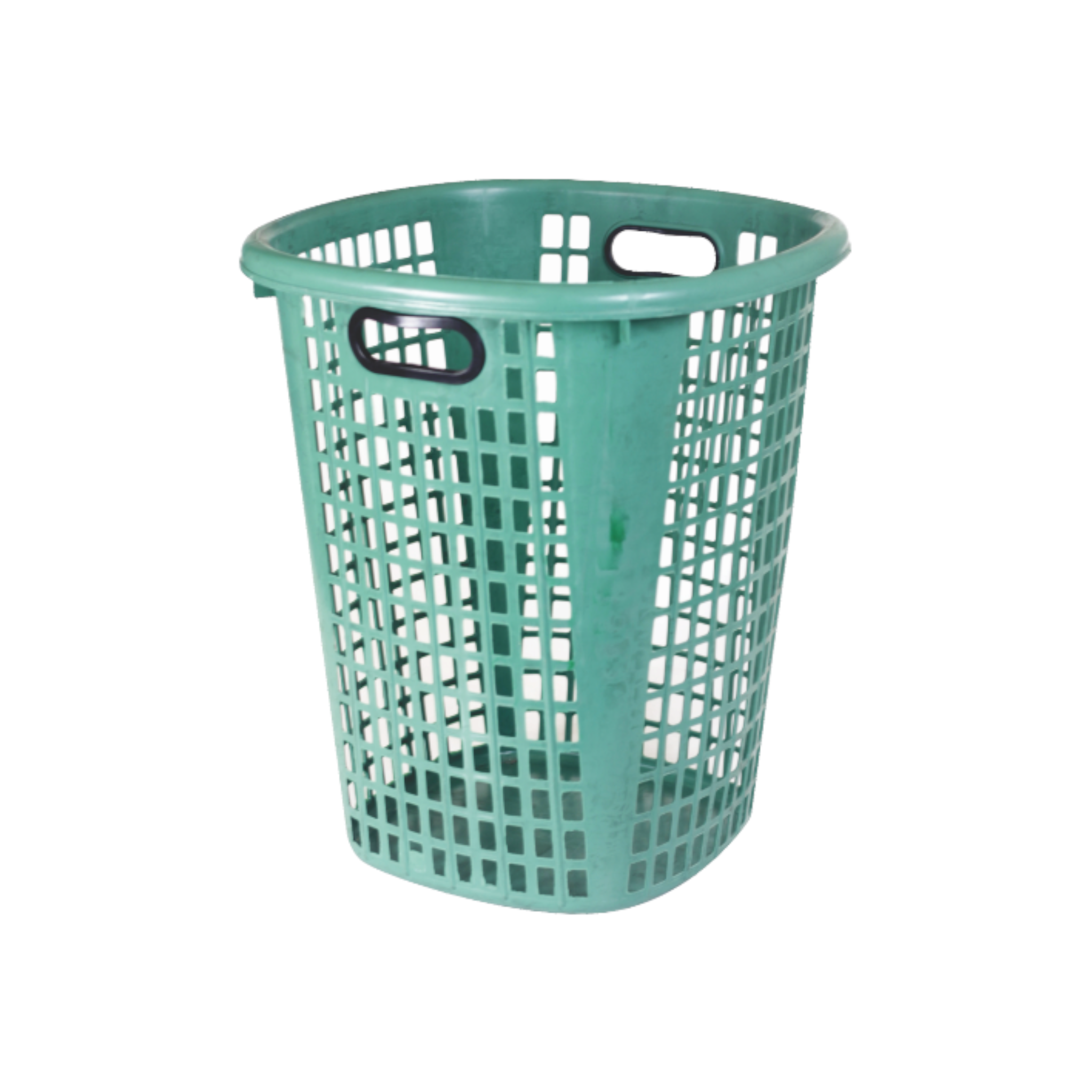 Plastic Laundry Slotted Linen Bin Basket Assorted Color 10006