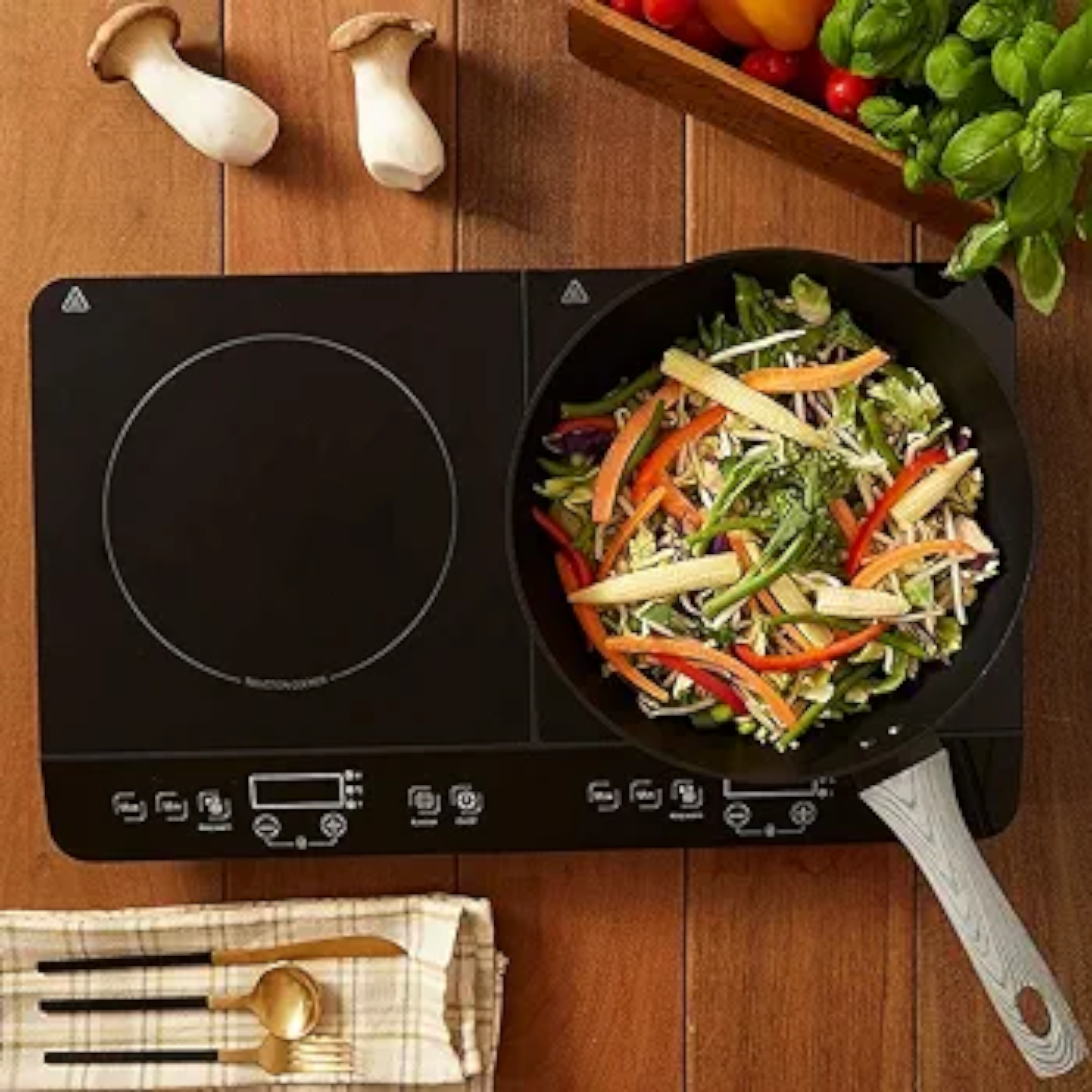 Induction Frying Pan 20-24-28cm 3-Piece Set