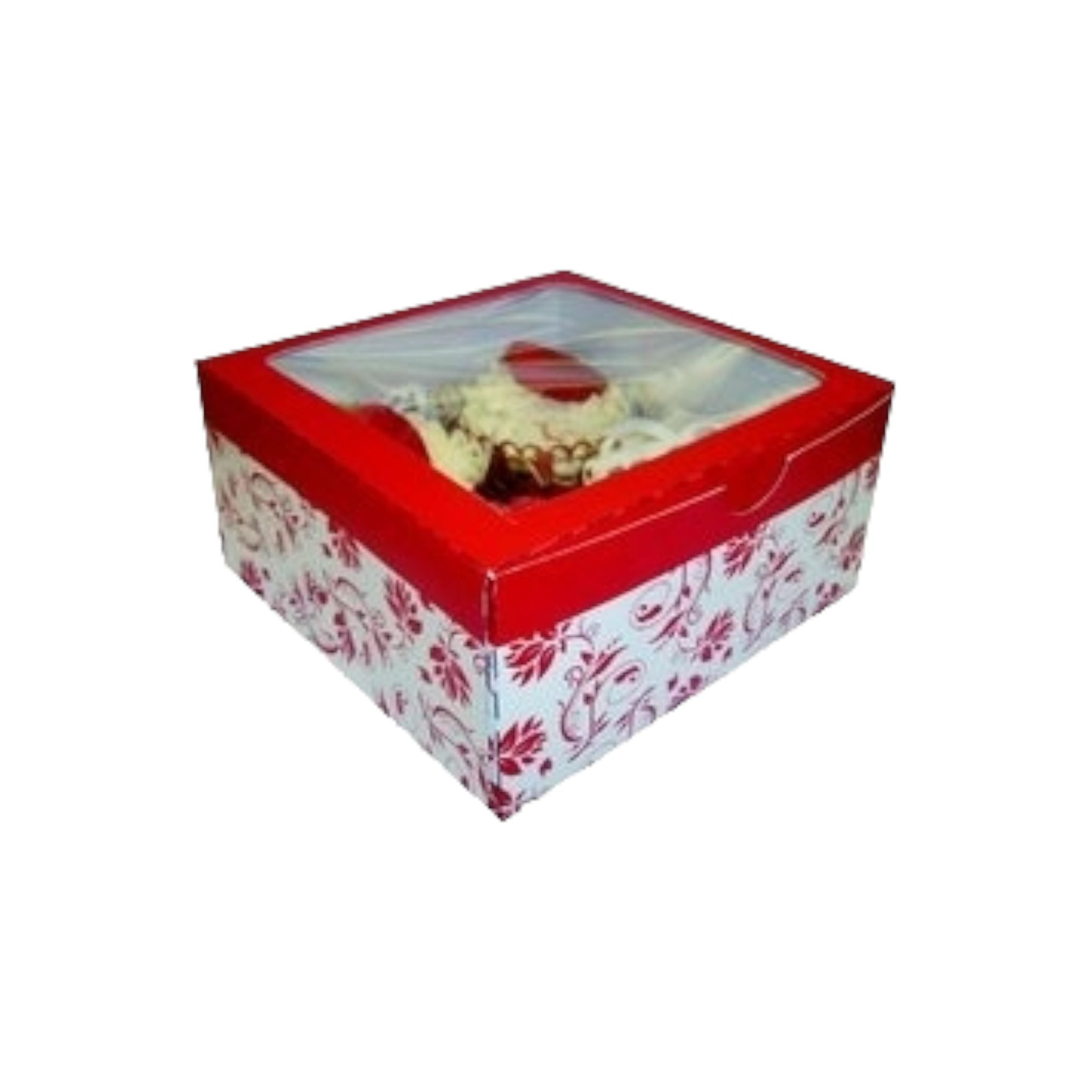 Muffin Cupcake Biscuit Card Box 13x9x3 12-Cup