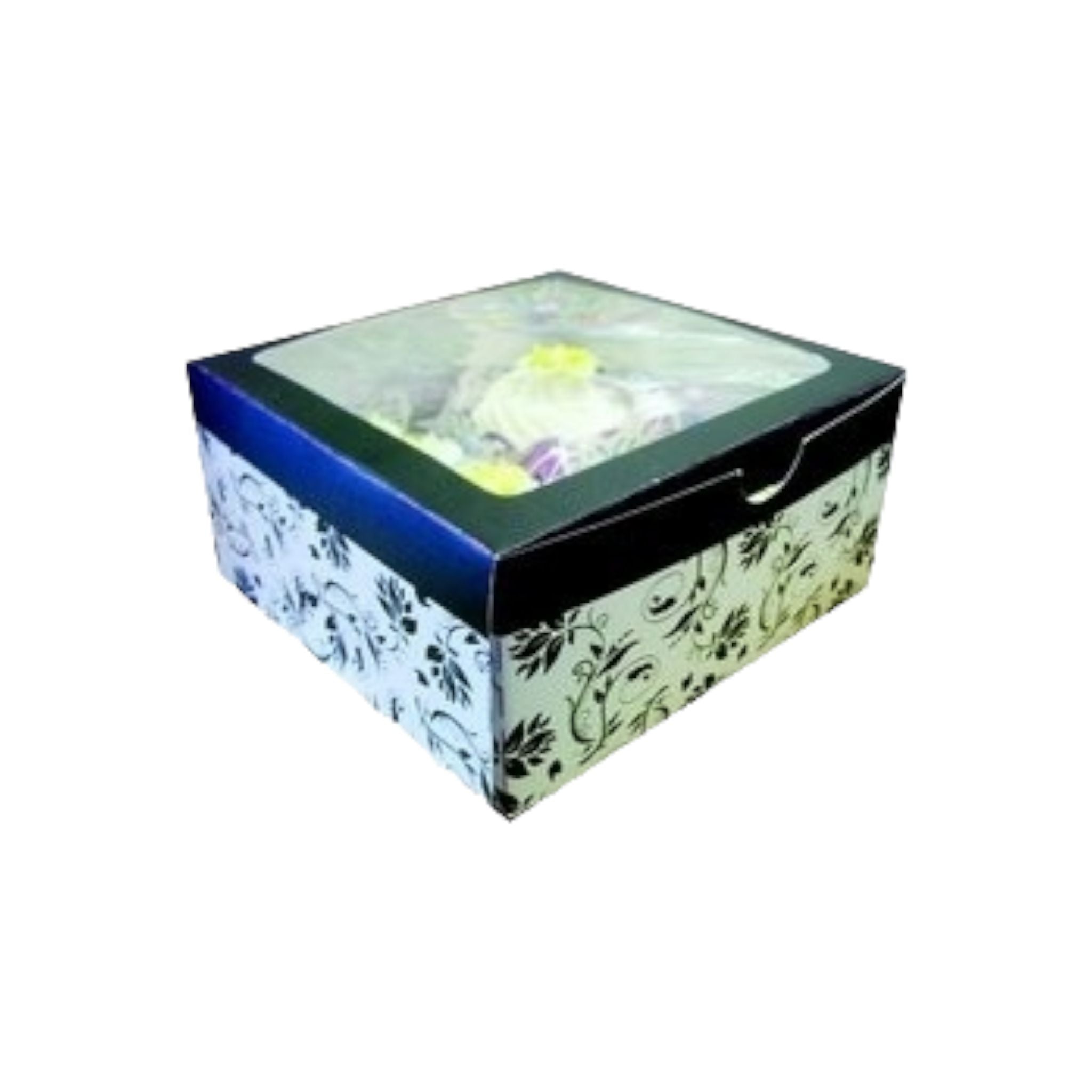 Muffin Cupcake Biscuit Card Box 13x9x3 12-Cup