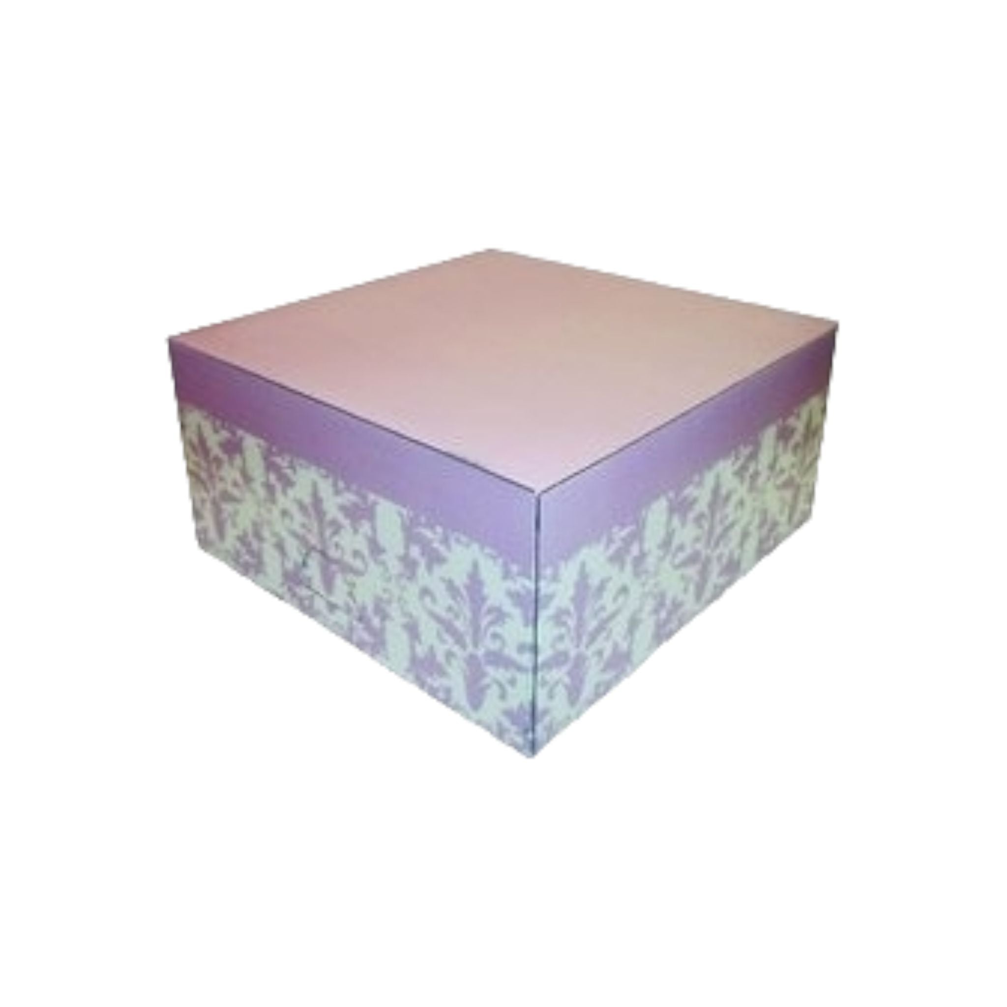 Muffin Cupcake Biscuit Card Box Demask Design