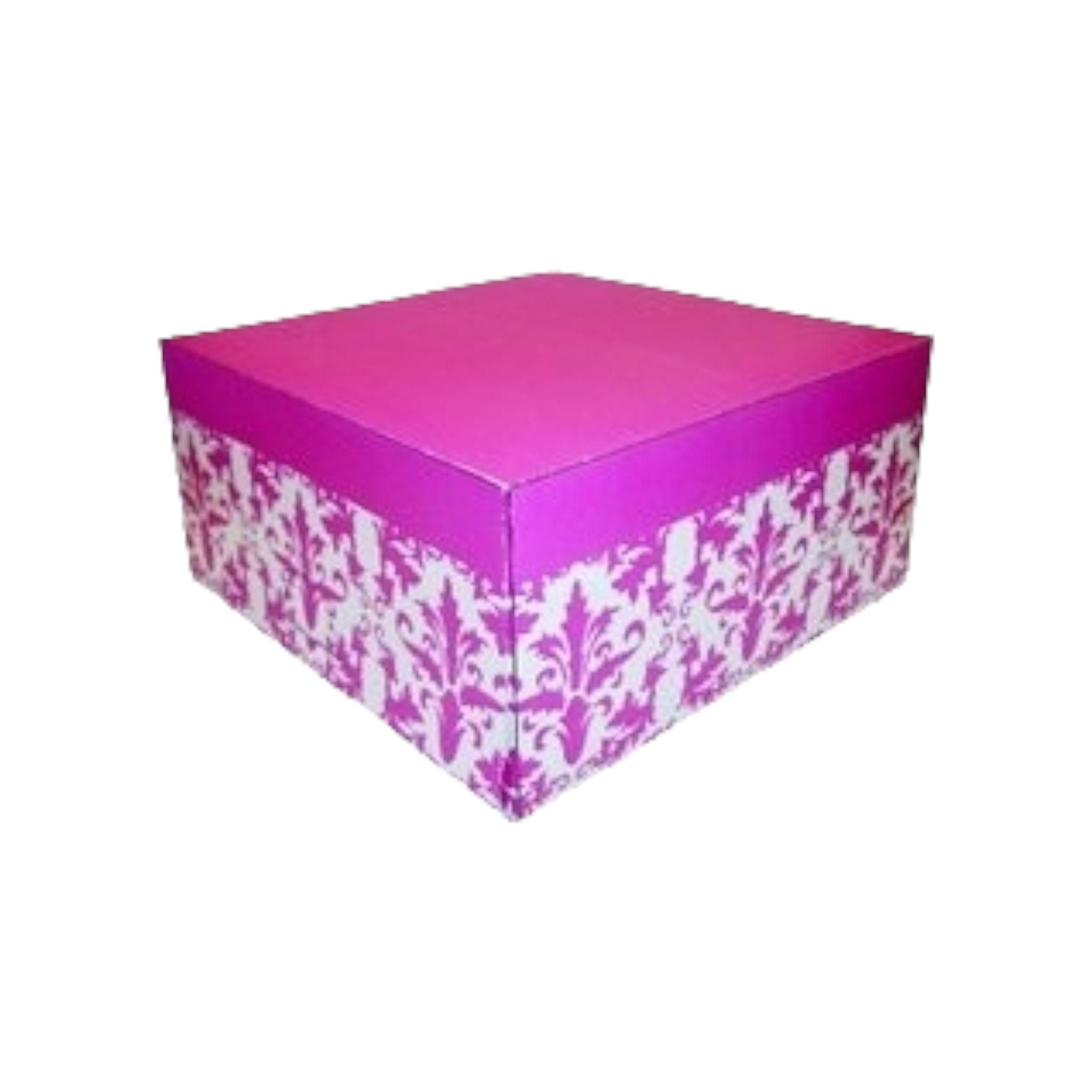 Muffin Cupcake Biscuit Card Box Demask Design