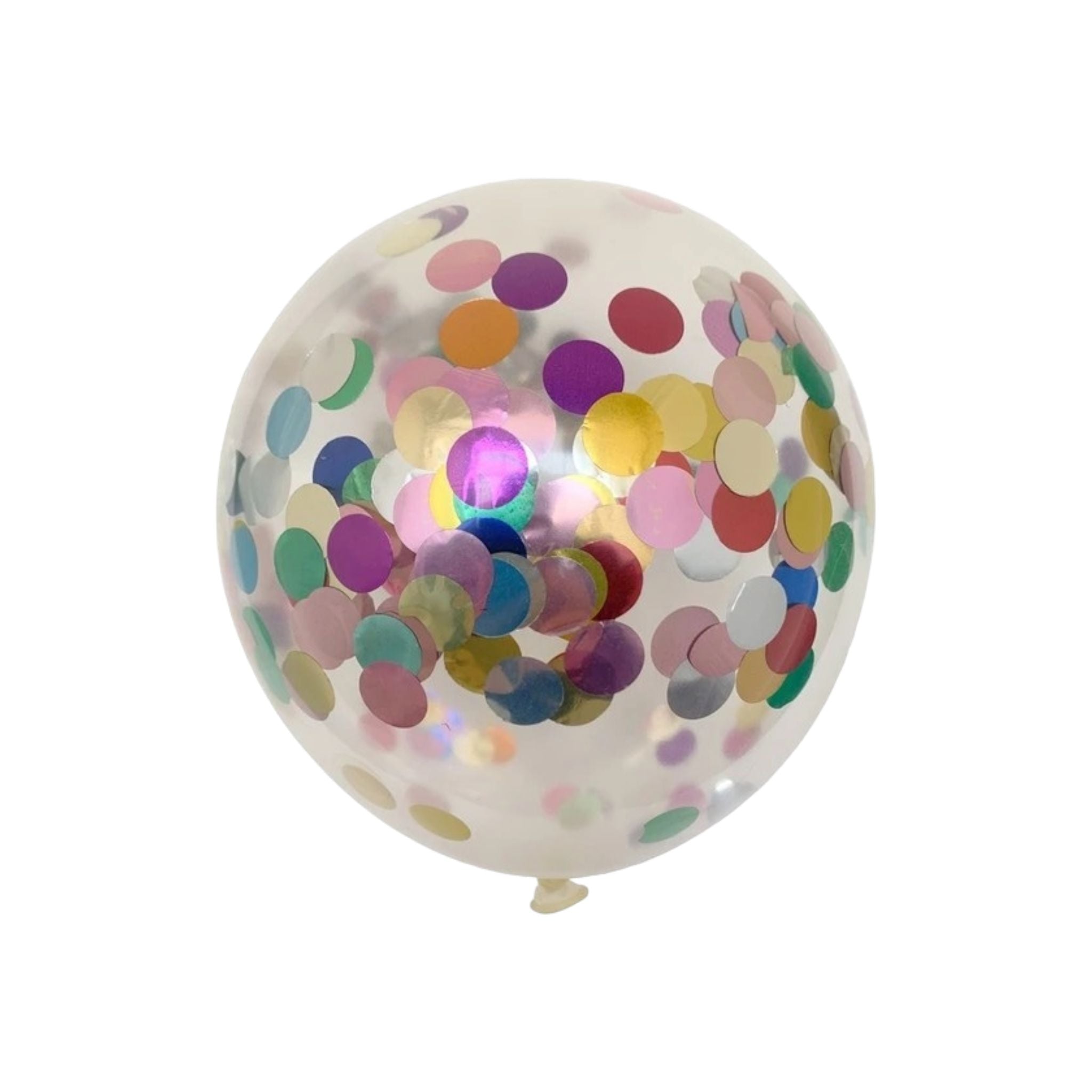 Bobo Balloon Clear 24inch Helium Grade with Large Confetti LJ-1804