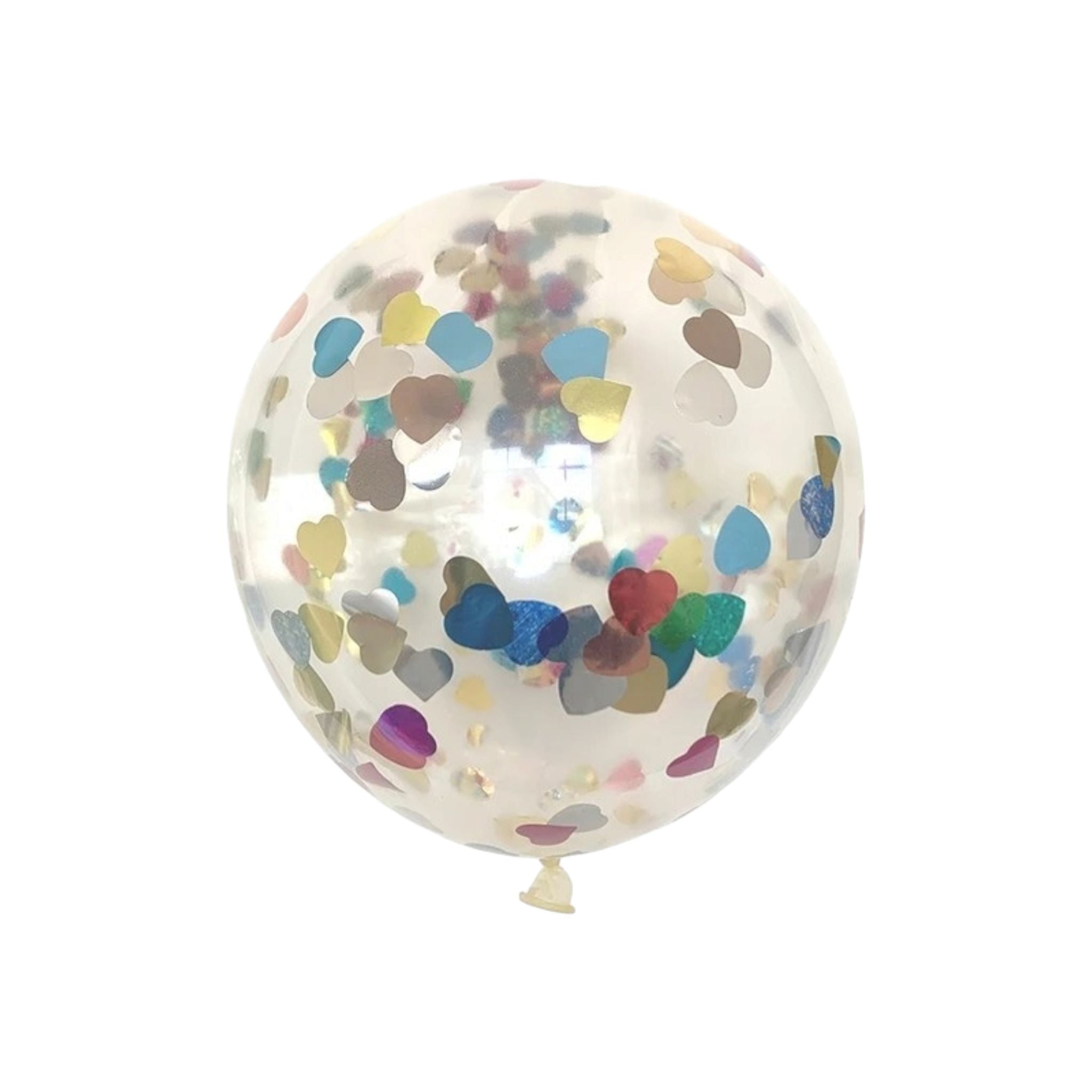 Bobo Balloon Clear 24inch Helium Grade with Large Confetti LJ-1804