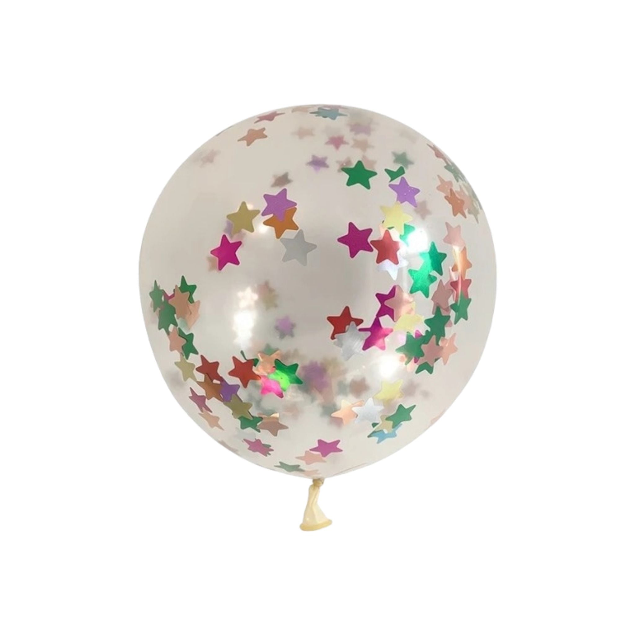 Bobo Balloon Clear 24inch Helium Grade with Large Confetti LJ-1804