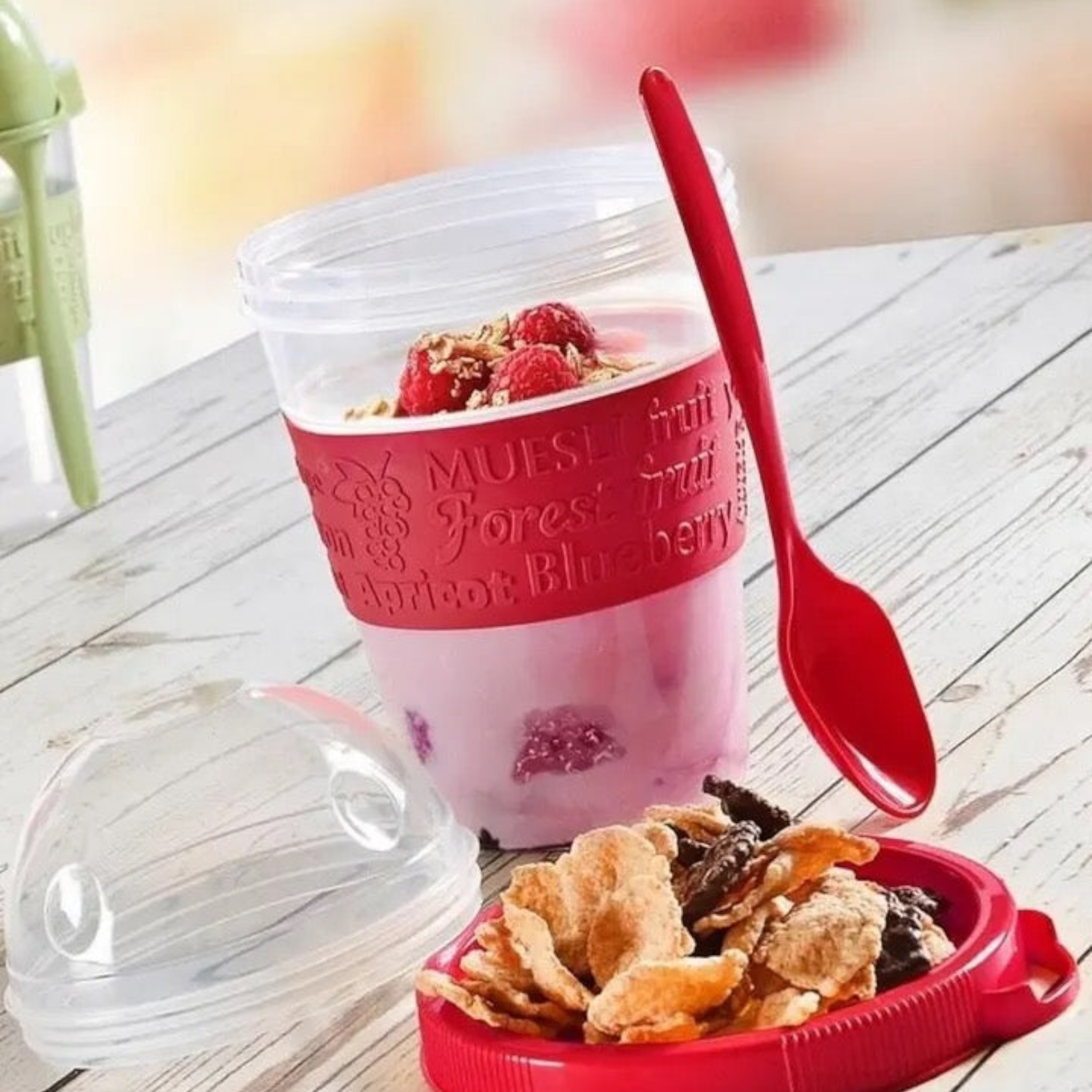 Titiz Take 'N Go Yoghurt Cup 500ml Cereal on the Go Container AP-9200