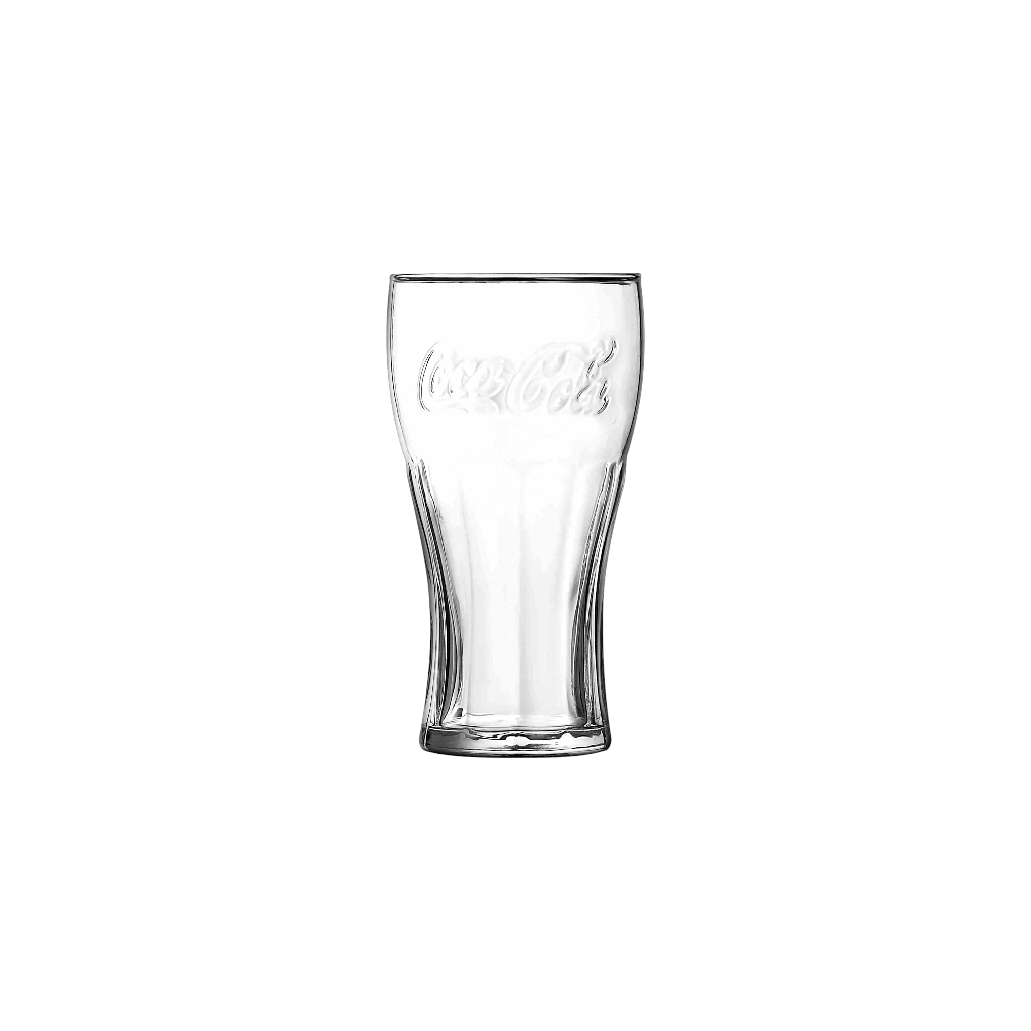 Coke Contour Hiball Glass Tumbler 250ml Pasabahce 6pack 23818