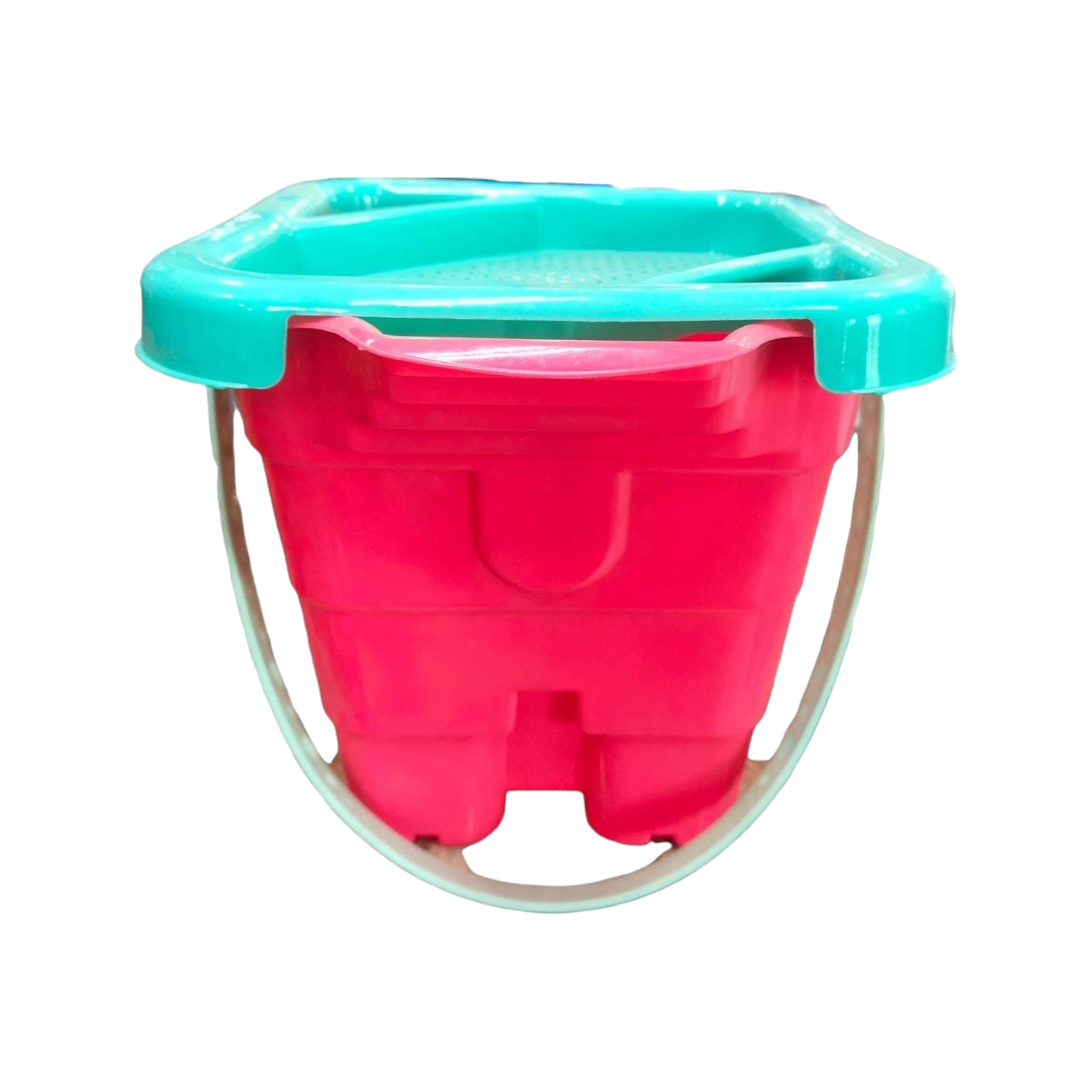 Kiddies Beach Bucket Square with Toys Combo