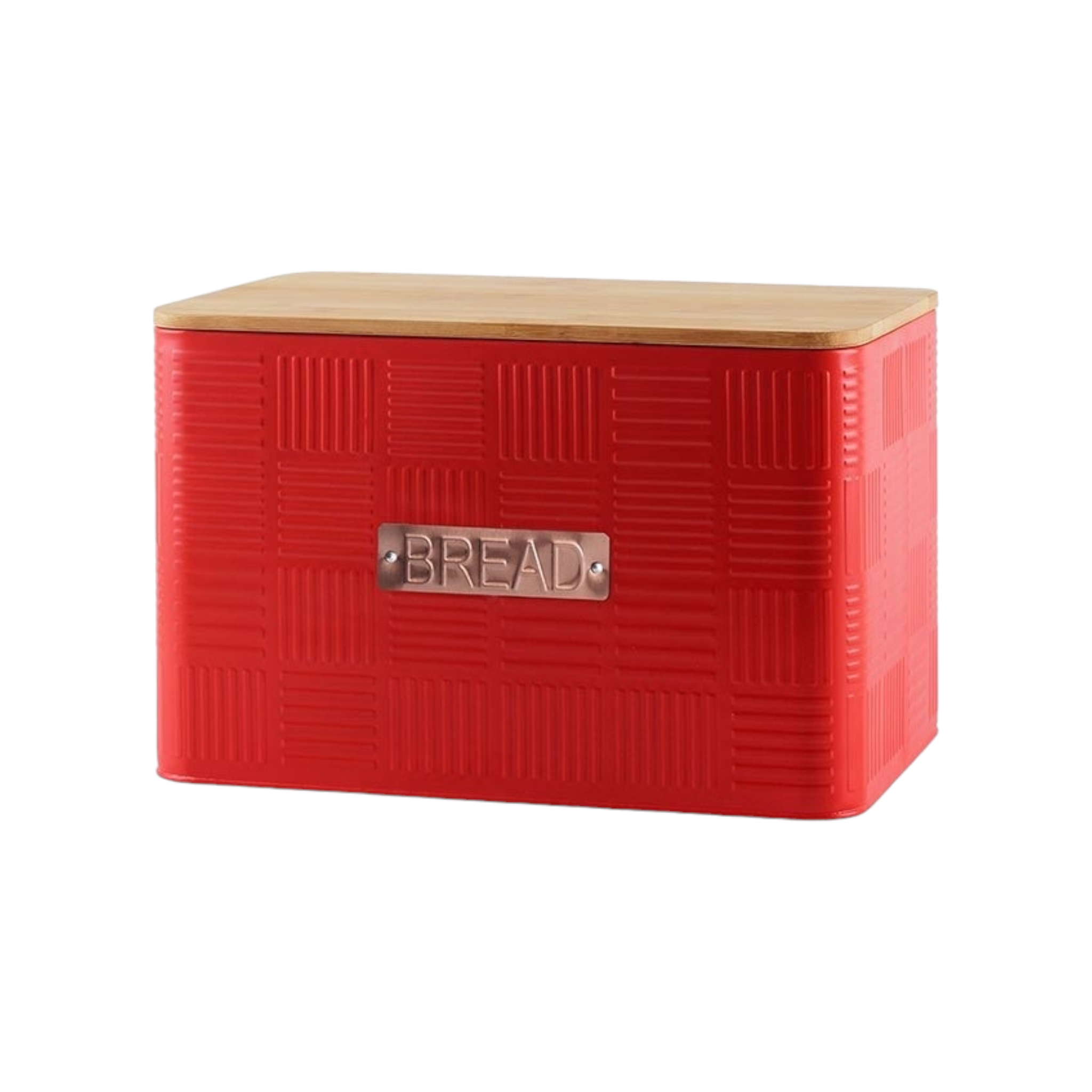 Totally Home Bread Bin with Bamboo Lid Rectangular TH148