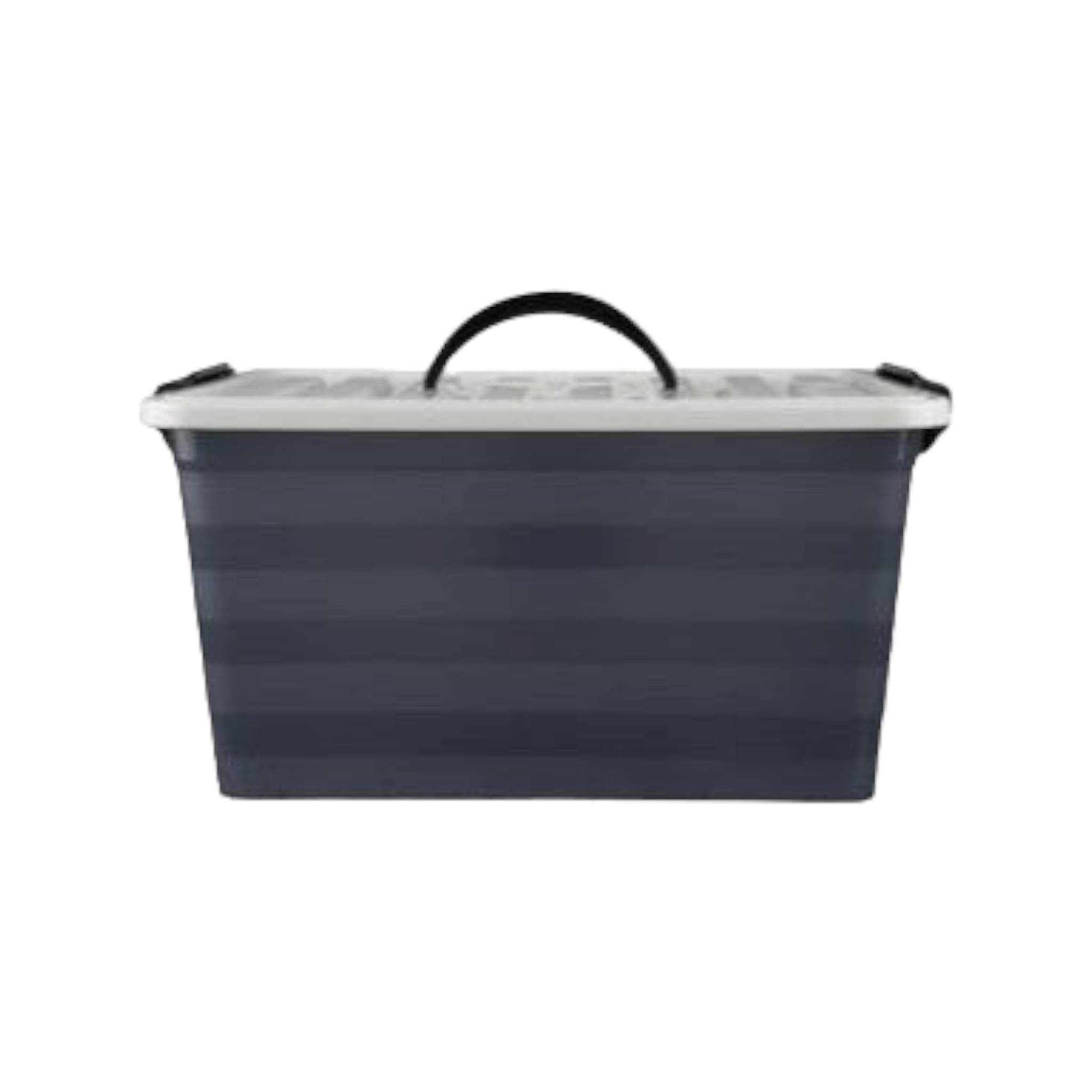 3.3L Storage Container Grey with Carry Handle