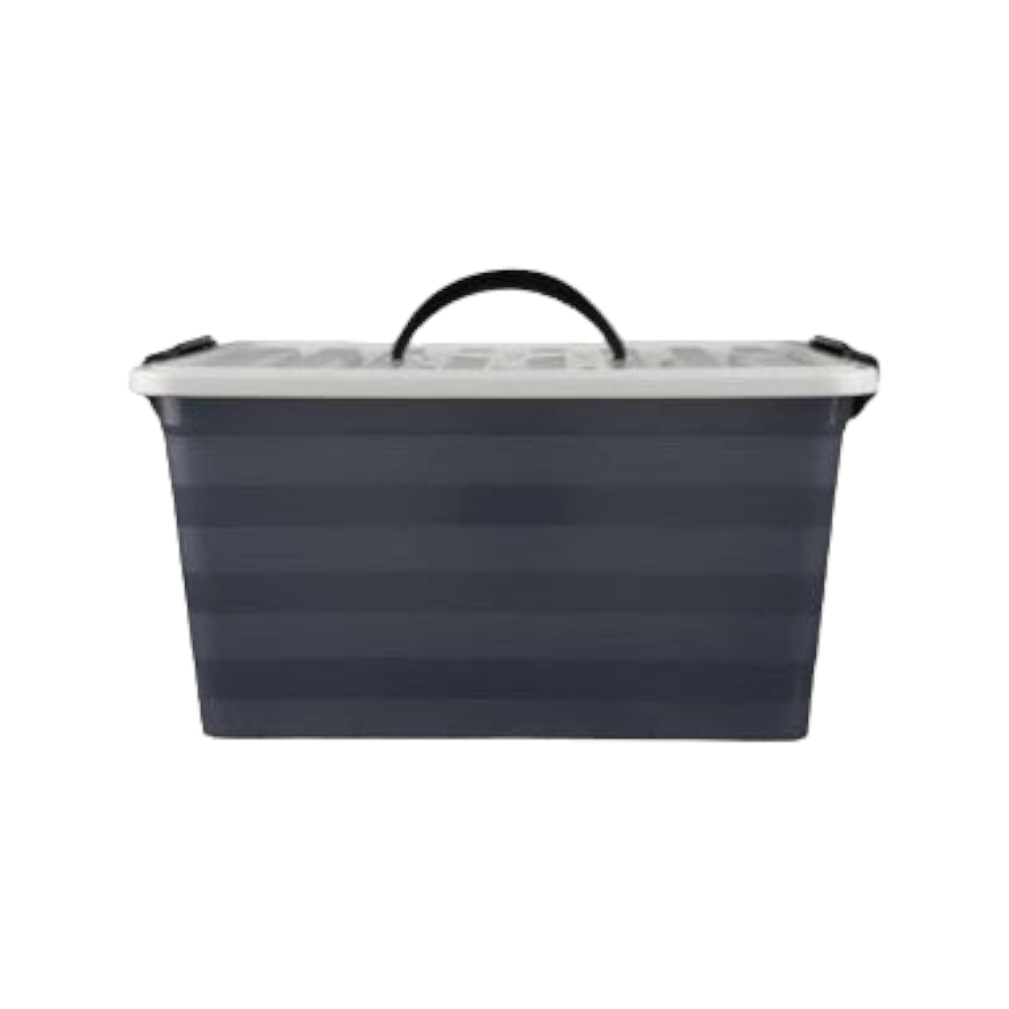 3.8L Storage Container Grey with Carry Handle