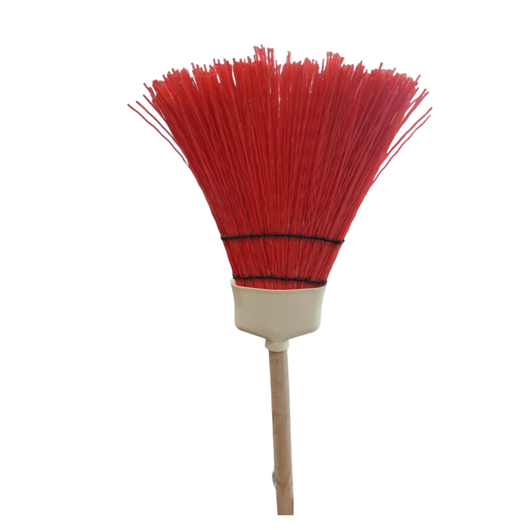 Academy Corn Broom Synthetic 4-Tie F3002