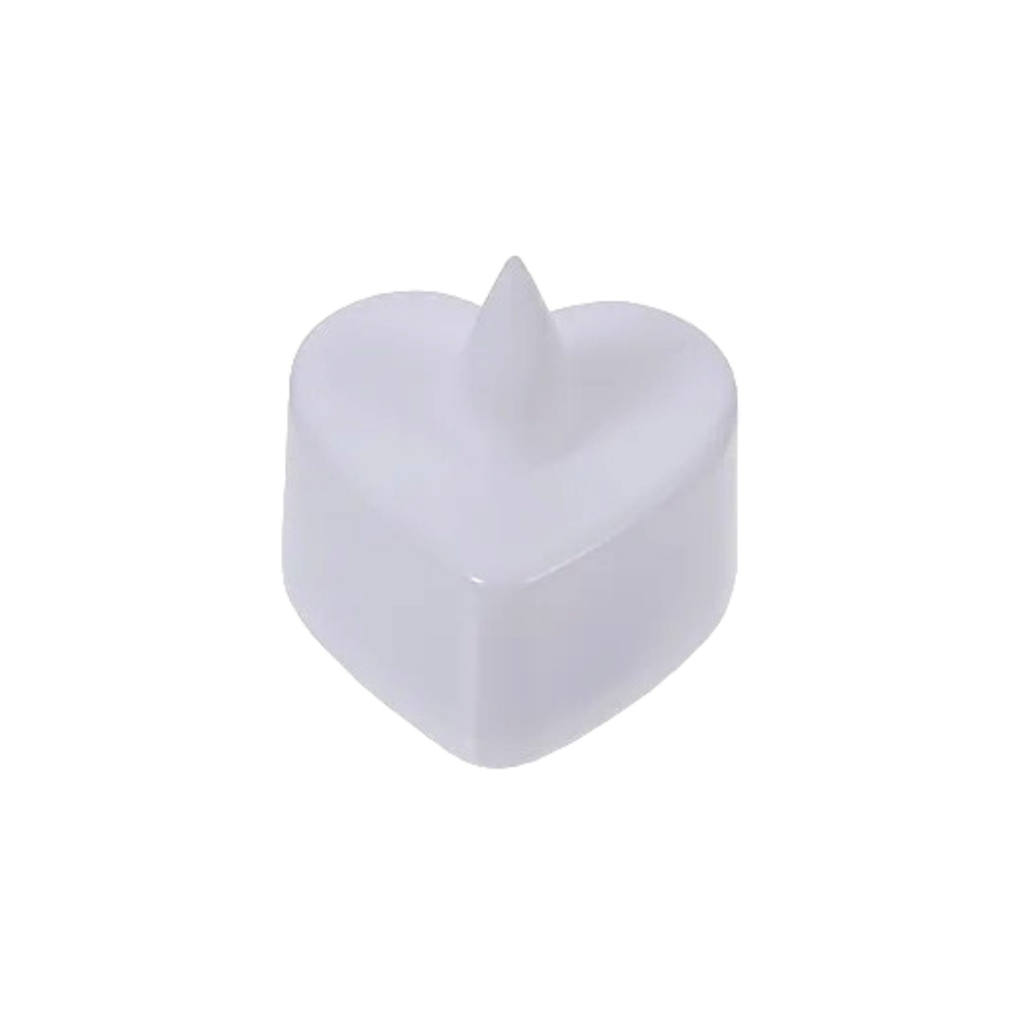 Led Tealight Heart Design Candle 4x2.1cm