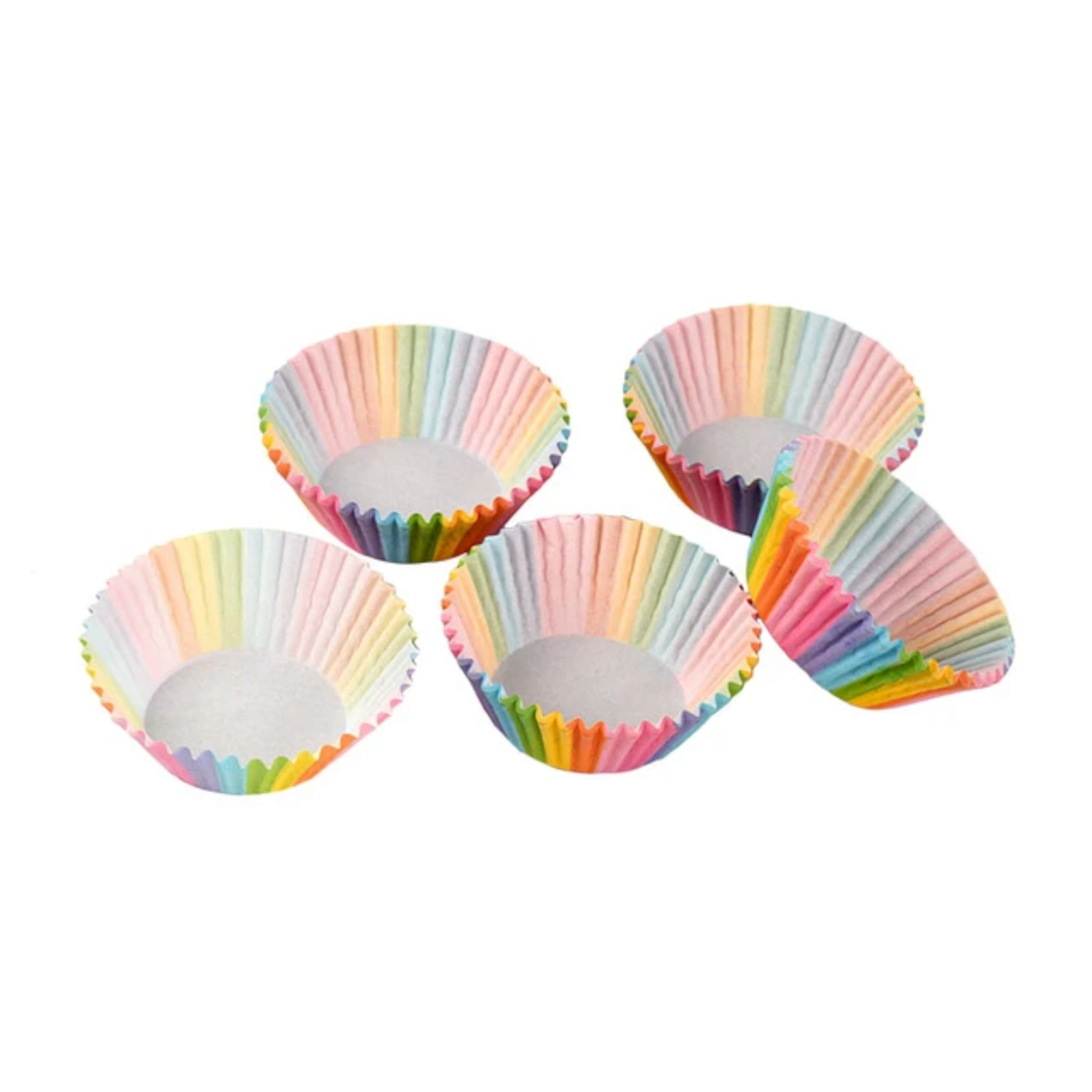 Rainbow Baking Cupcake Paper Liners 11cm 100pcs