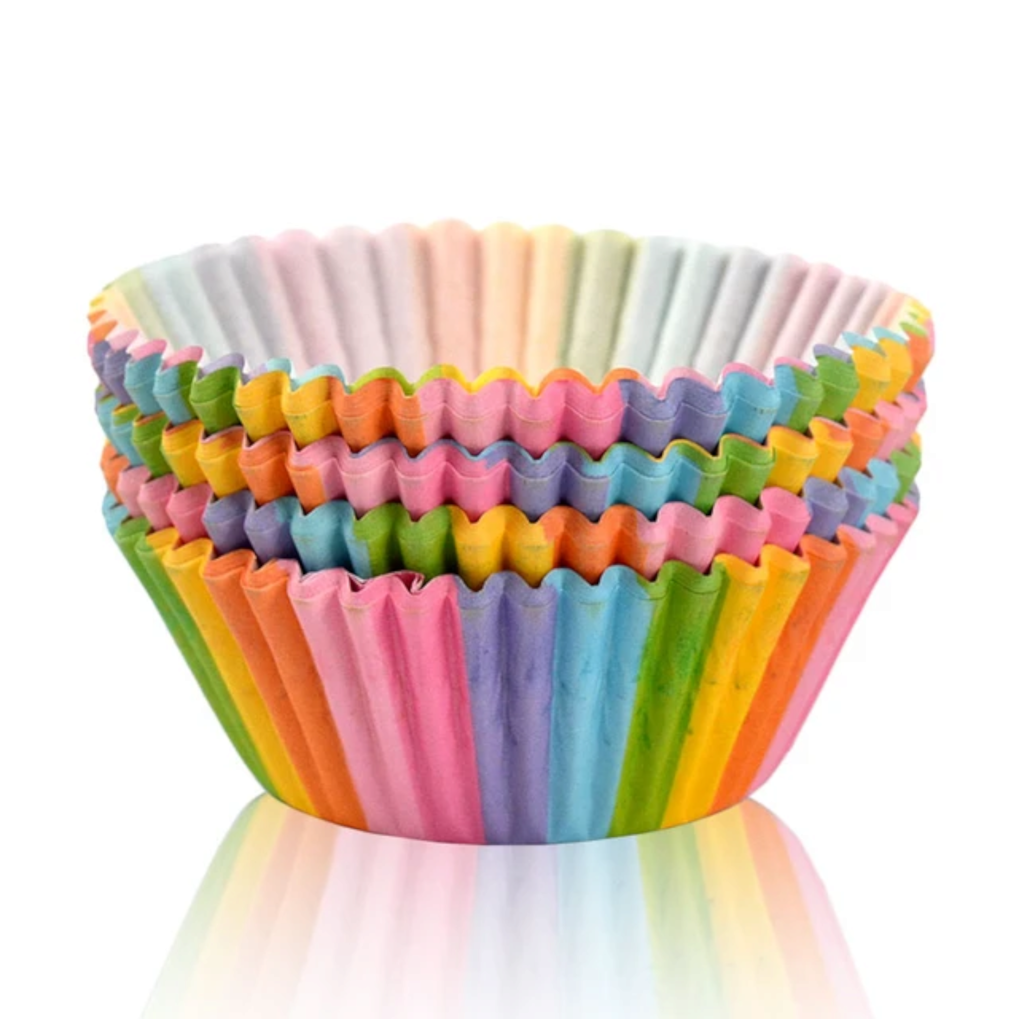 Rainbow Baking Cupcake Paper Liners 11cm 100pcs