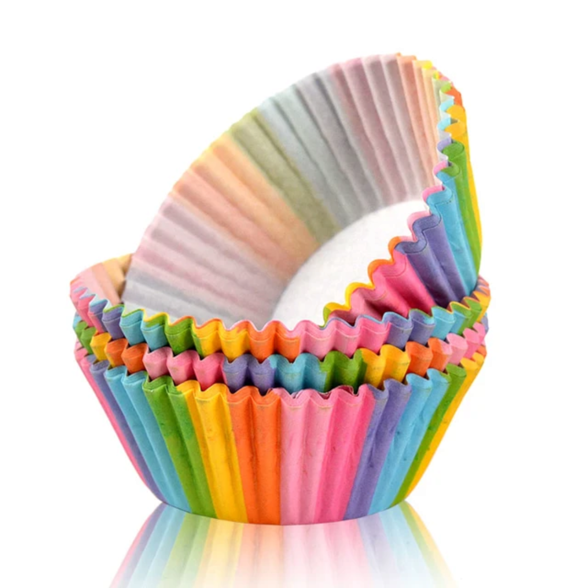 Rainbow Baking Cupcake Paper Liners 11cm 100pcs