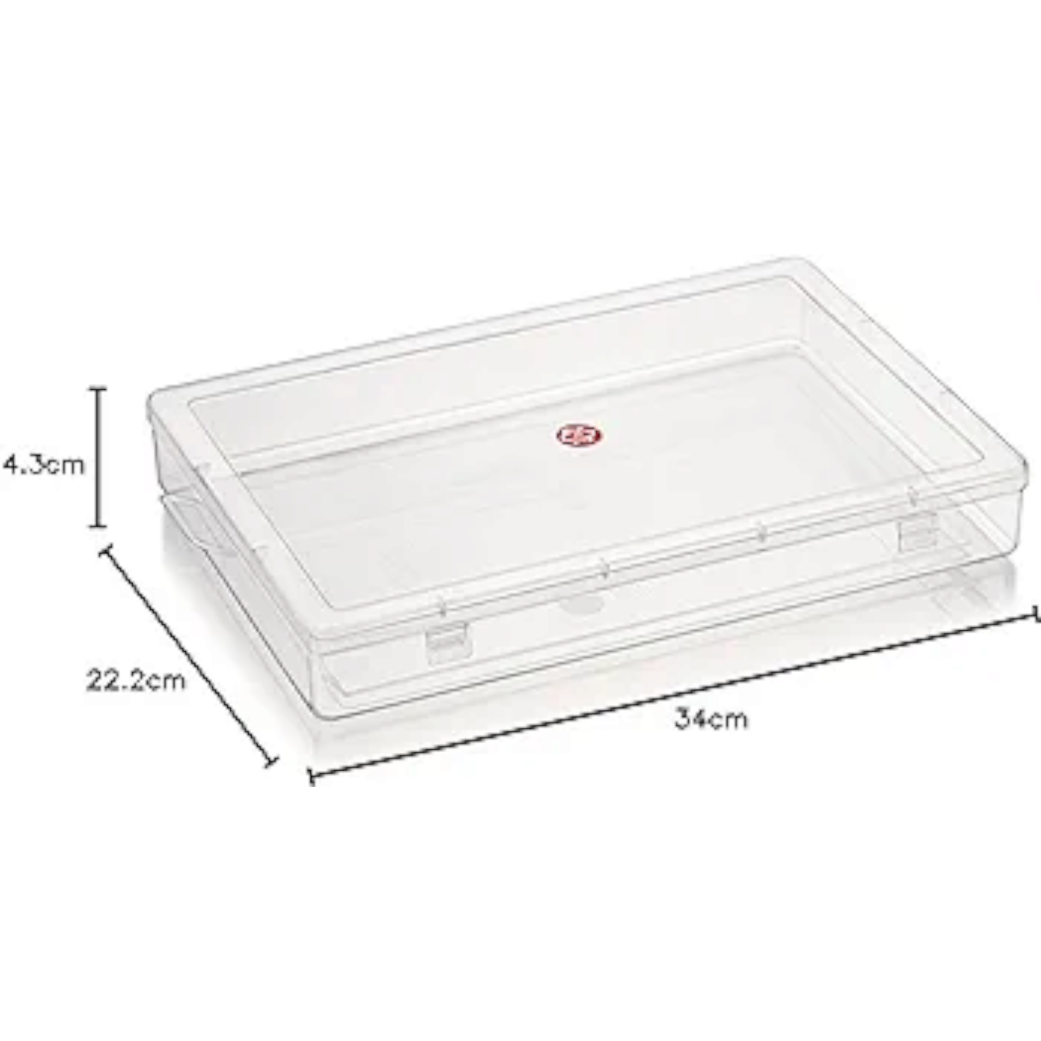 Nakoda 1000xl Pulse Container Storage Box for Multipurpose Use Transparent 2200ml