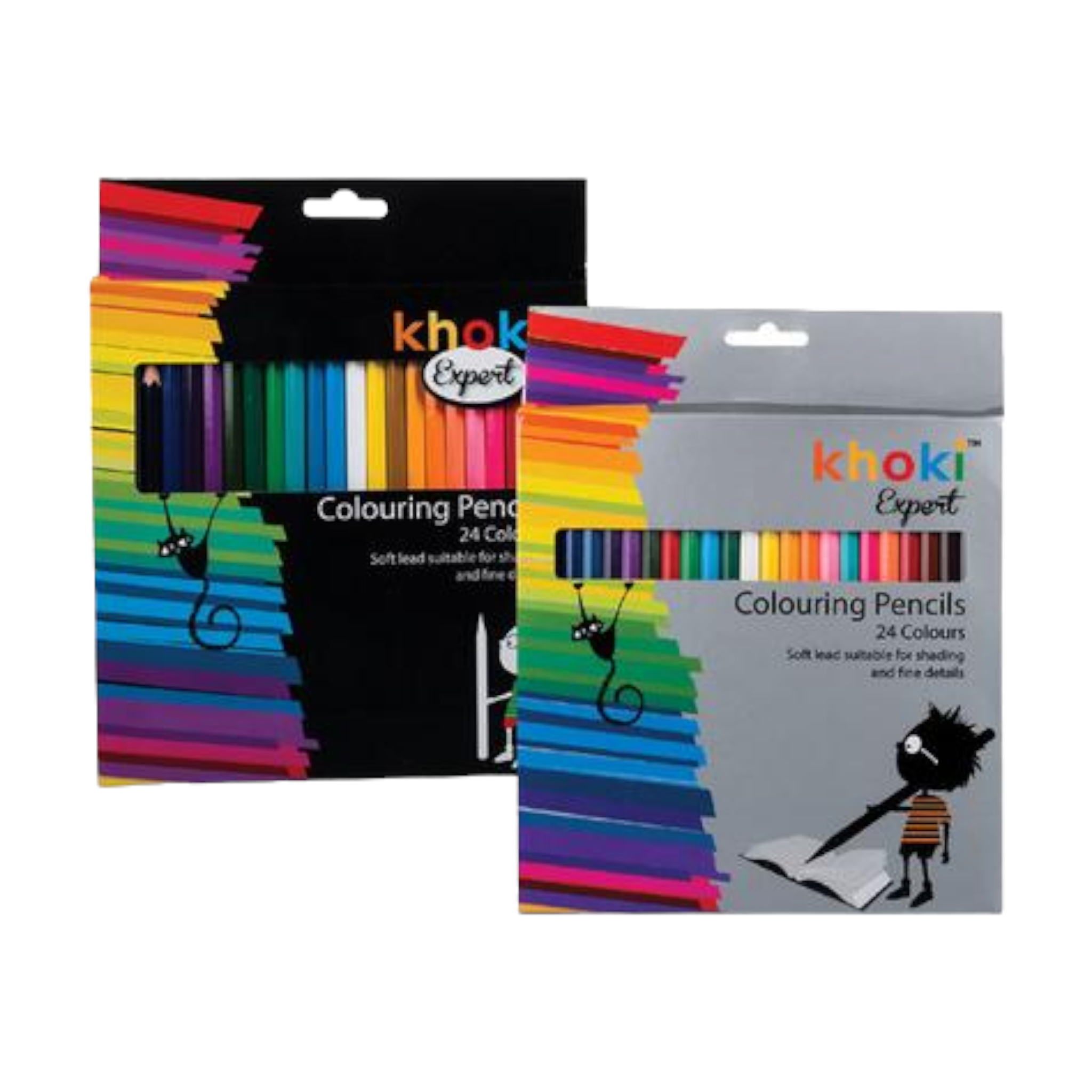 Khoki Artcraft Pencil Crayon Expert 24pcs