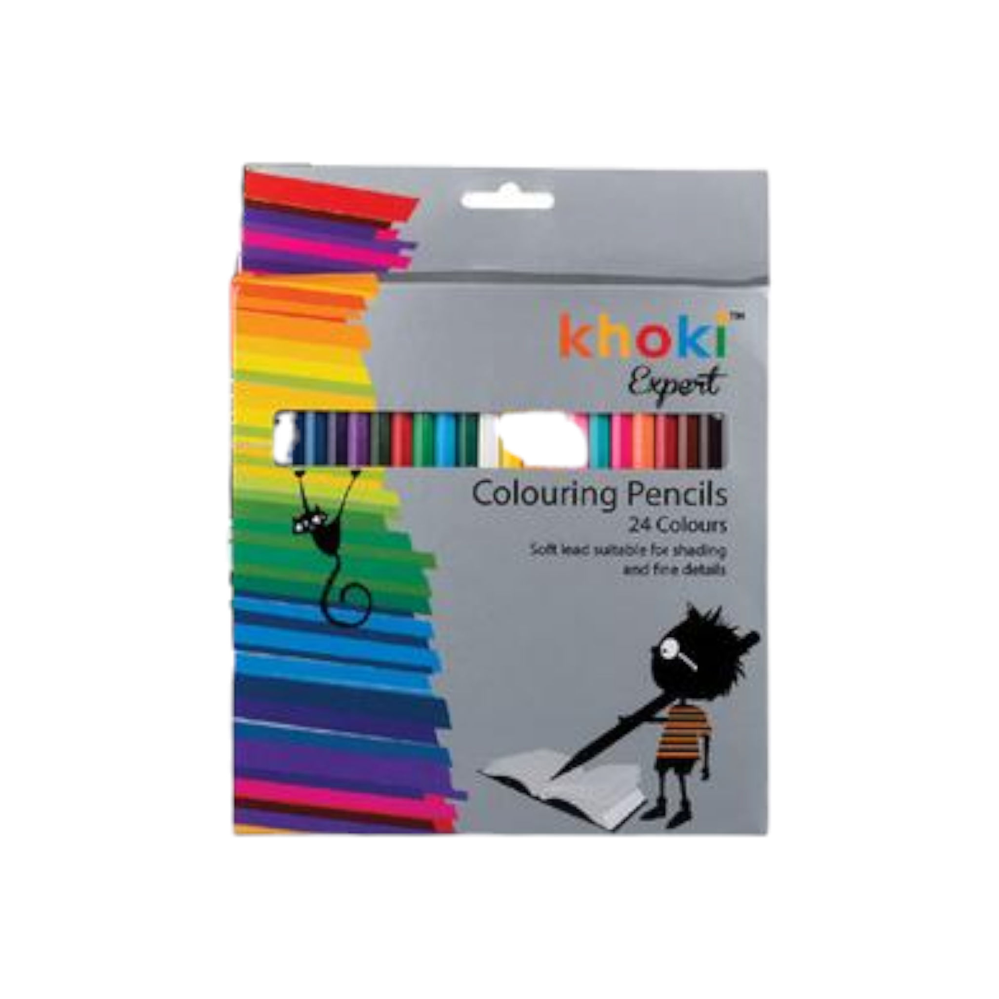 Khoki Artcraft Pencil Crayon Expert 24pcs