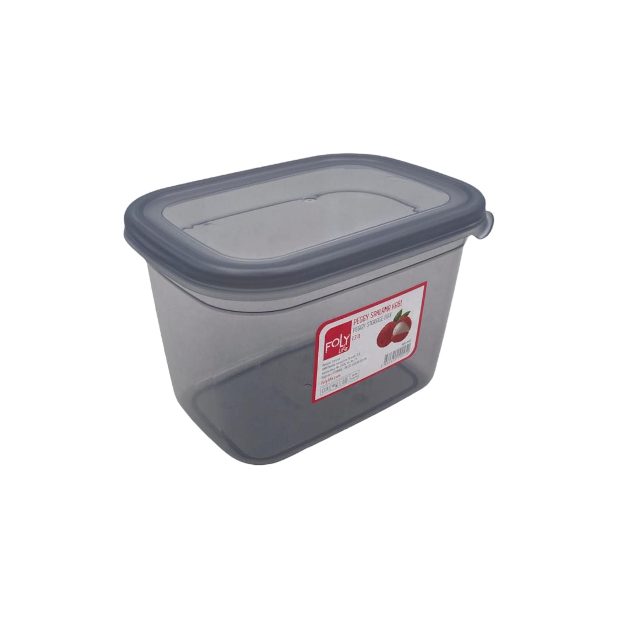 Foly Life Poli Storage Box 2.3L with Tight Lid BNM0278 Titiz