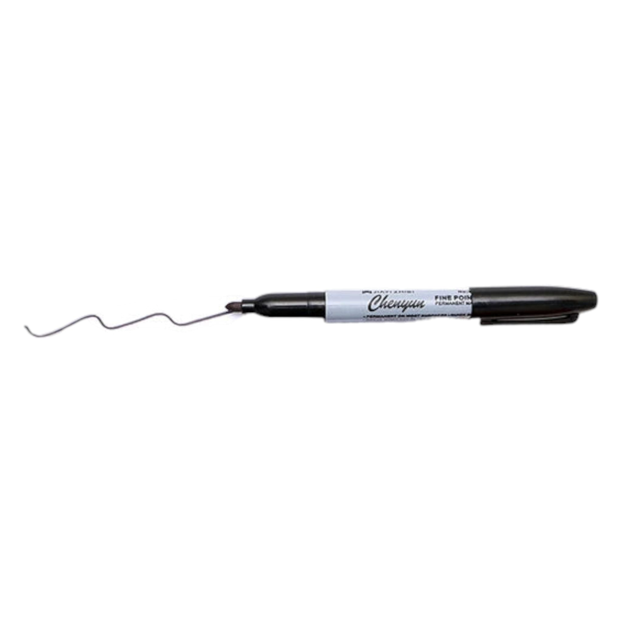 Yue Permanent Marker - Black 1pc