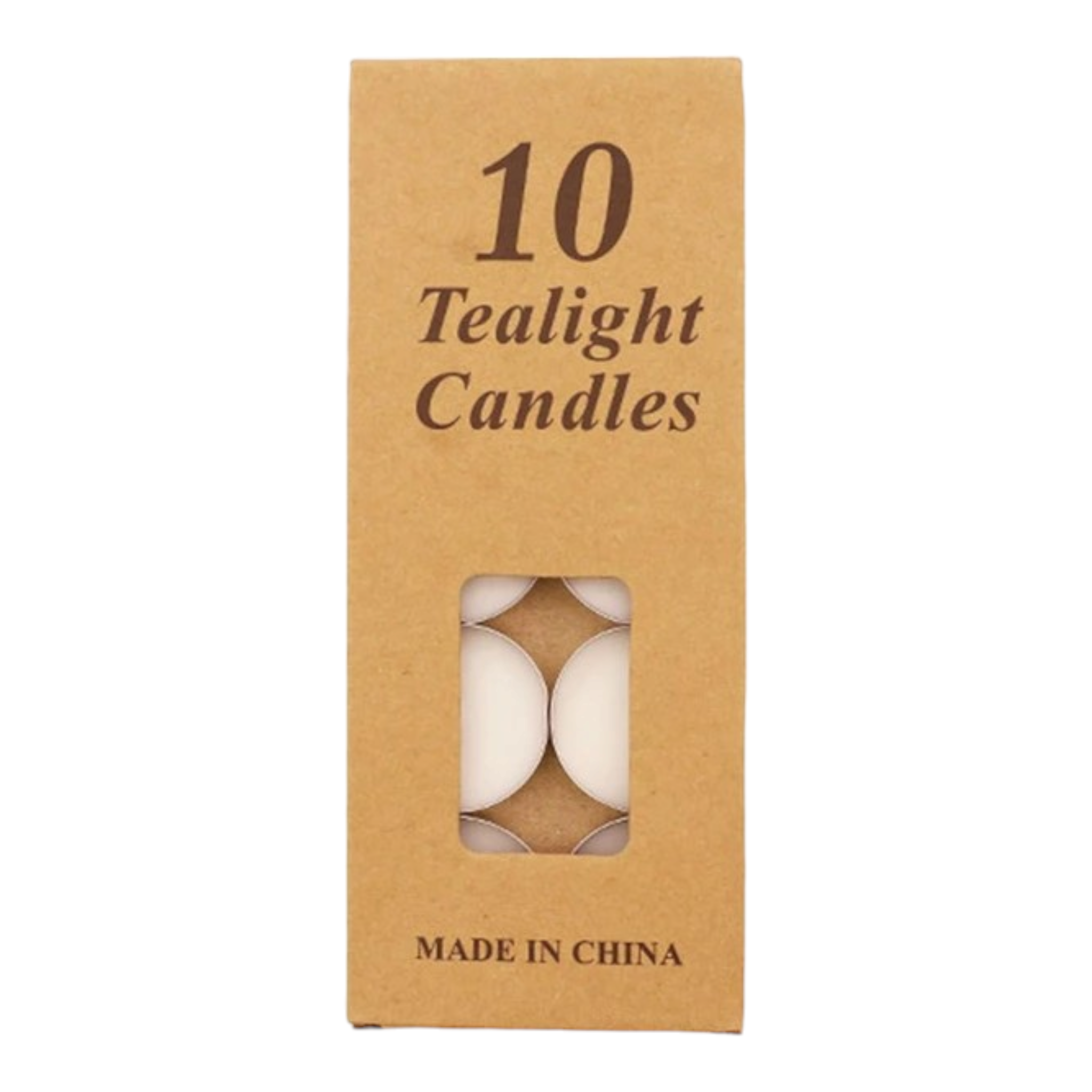 Tealight Candles White 7g 10pcs