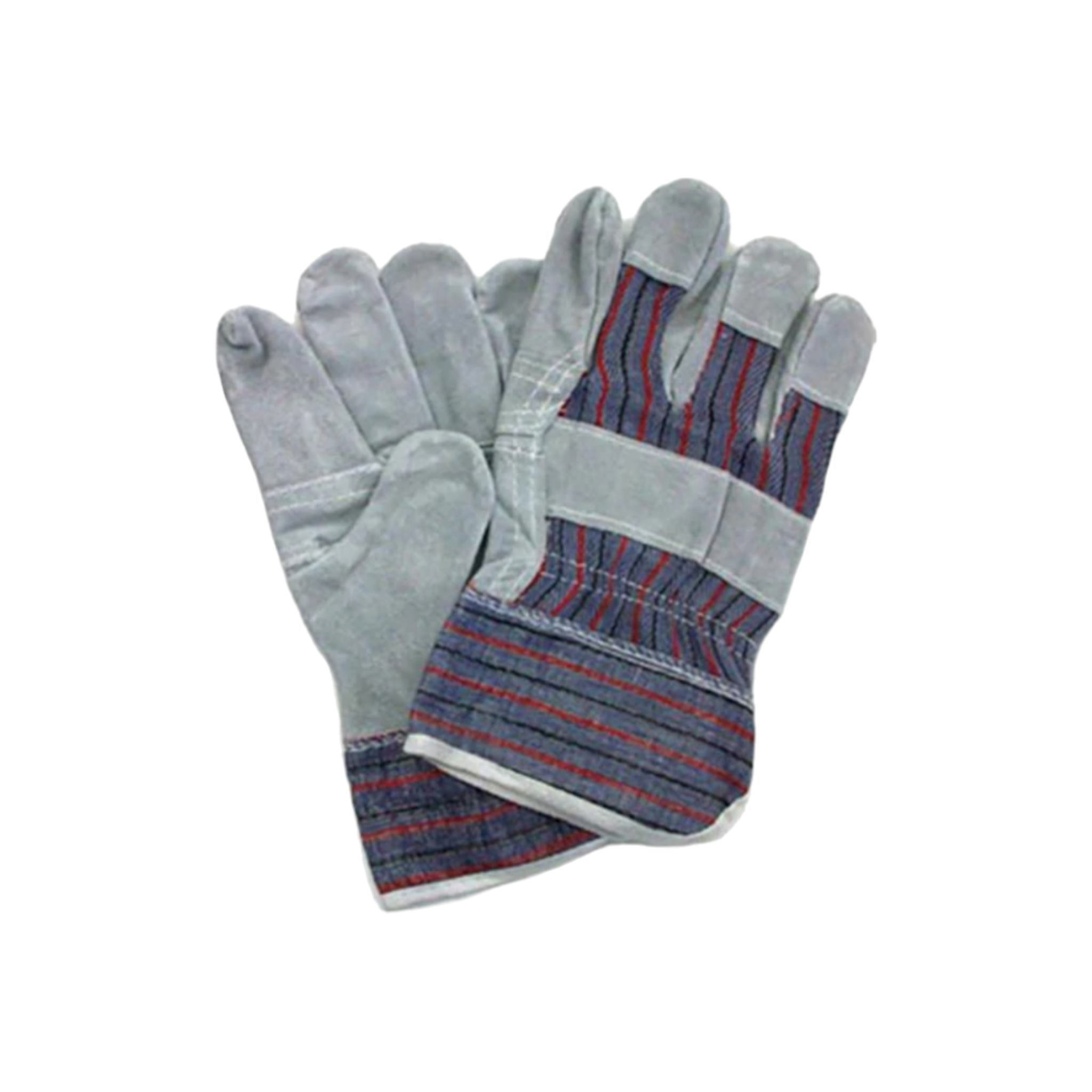 Industrial Candy Stripe Work Gloves