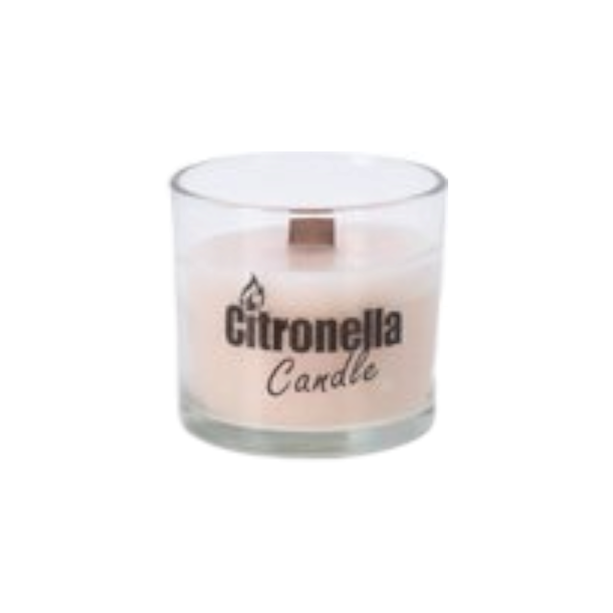 Citronella Candle In Glass Jar 12117