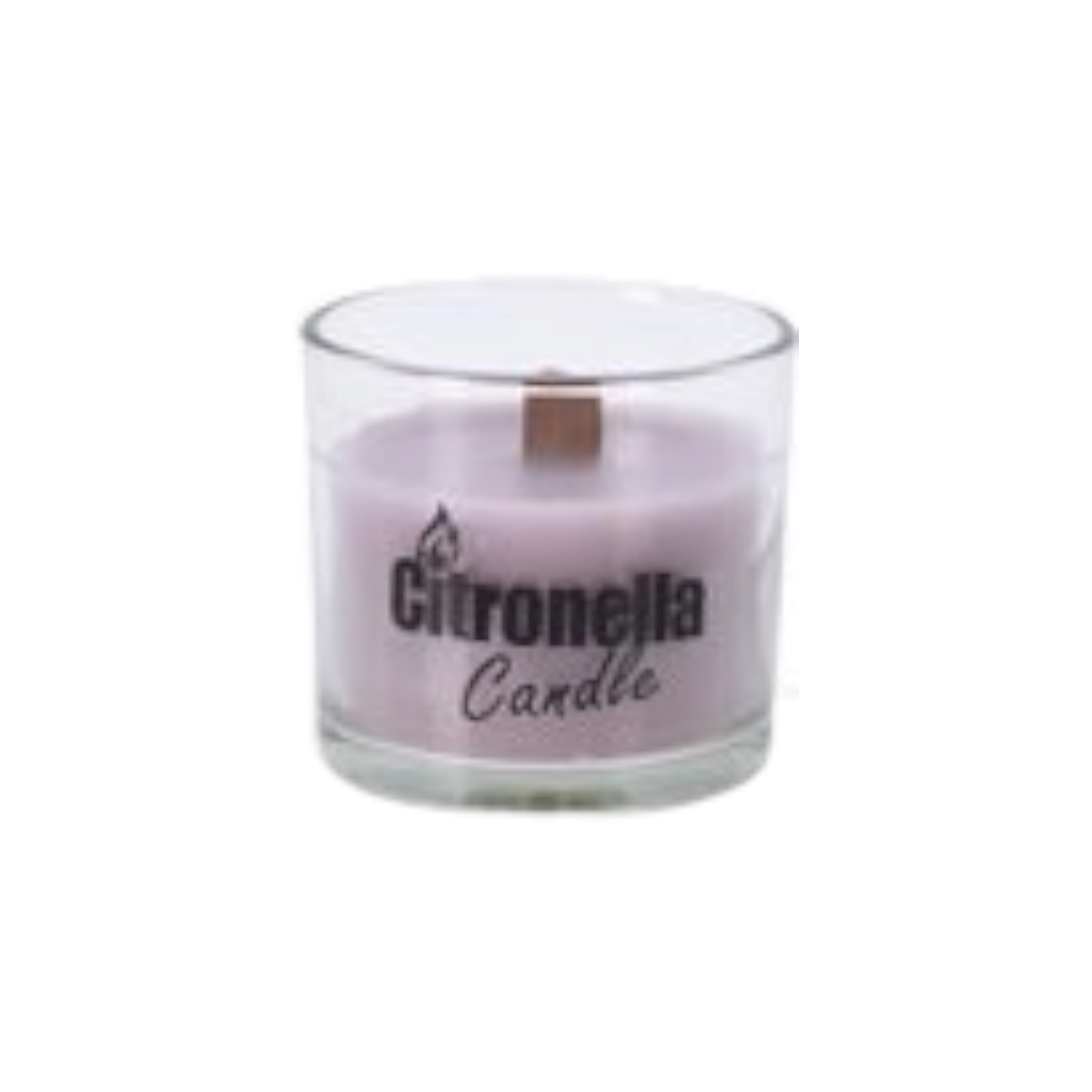 Citronella Candle In Glass Jar 12117