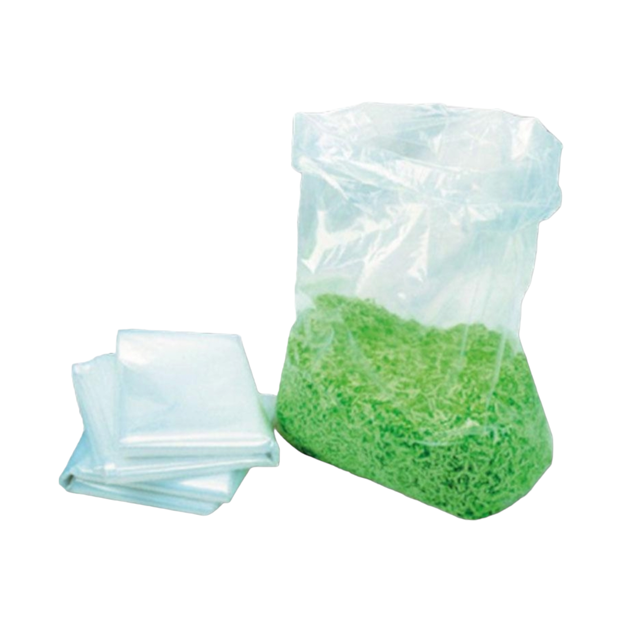 Plastic Bag 300x650mm 100microns 5kg Ice Block Bags No Punch 100pack