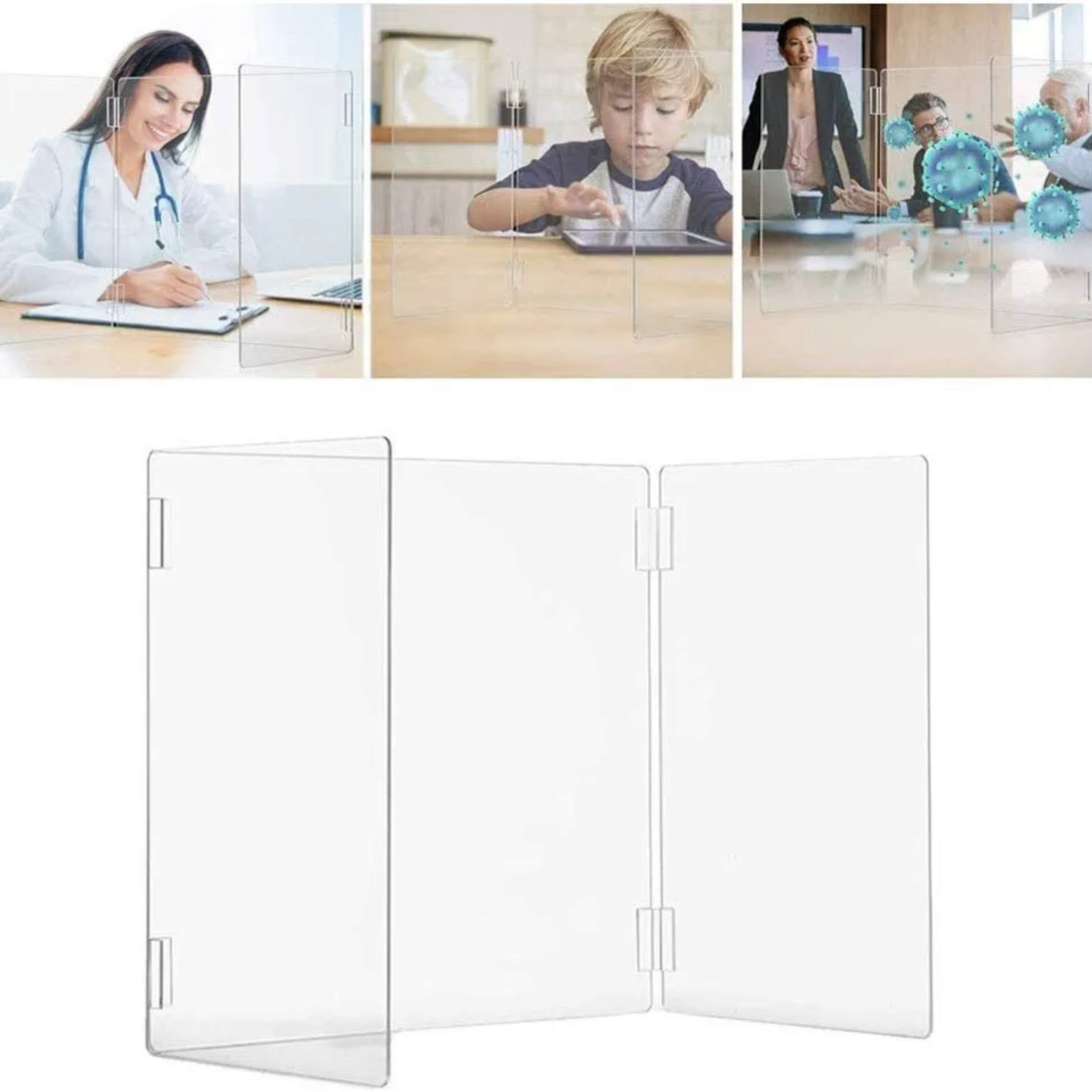 Plexiglass Acrylic Protective Counter Screen Guard