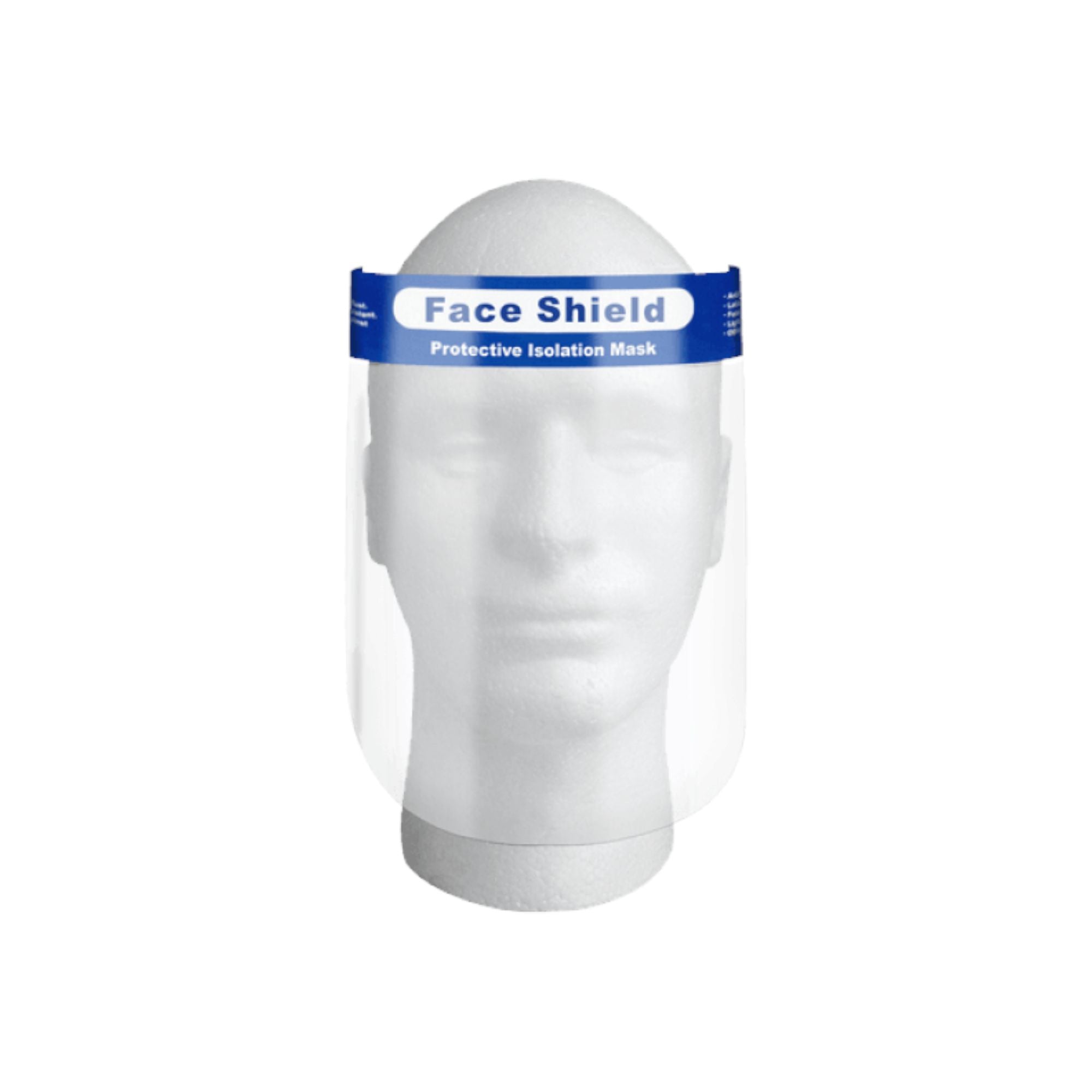 Protective Face Face Shield Clear  Plastic