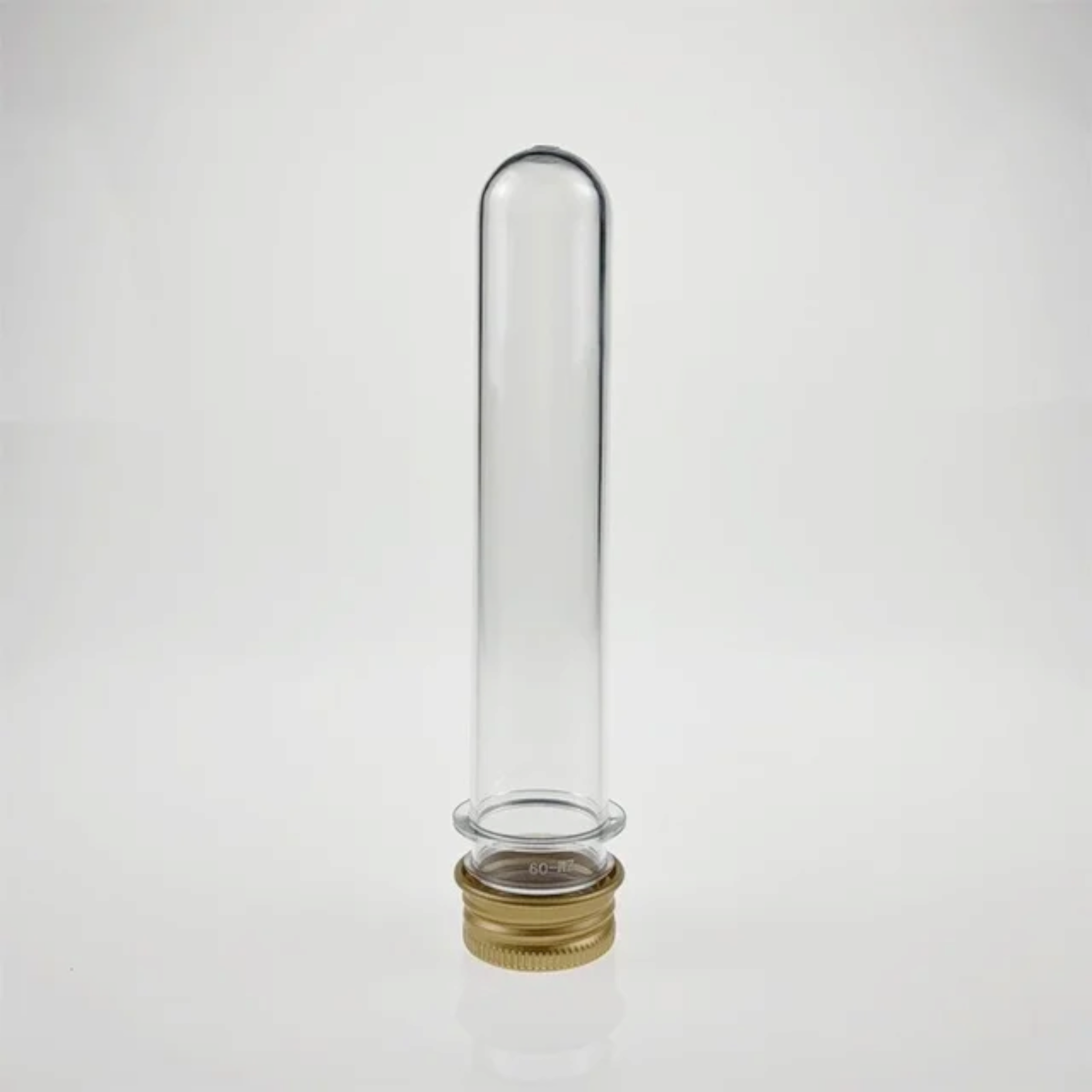 Plastic PET Test Tube 10cm - Vials Container Bottle Tube Shape with Lid